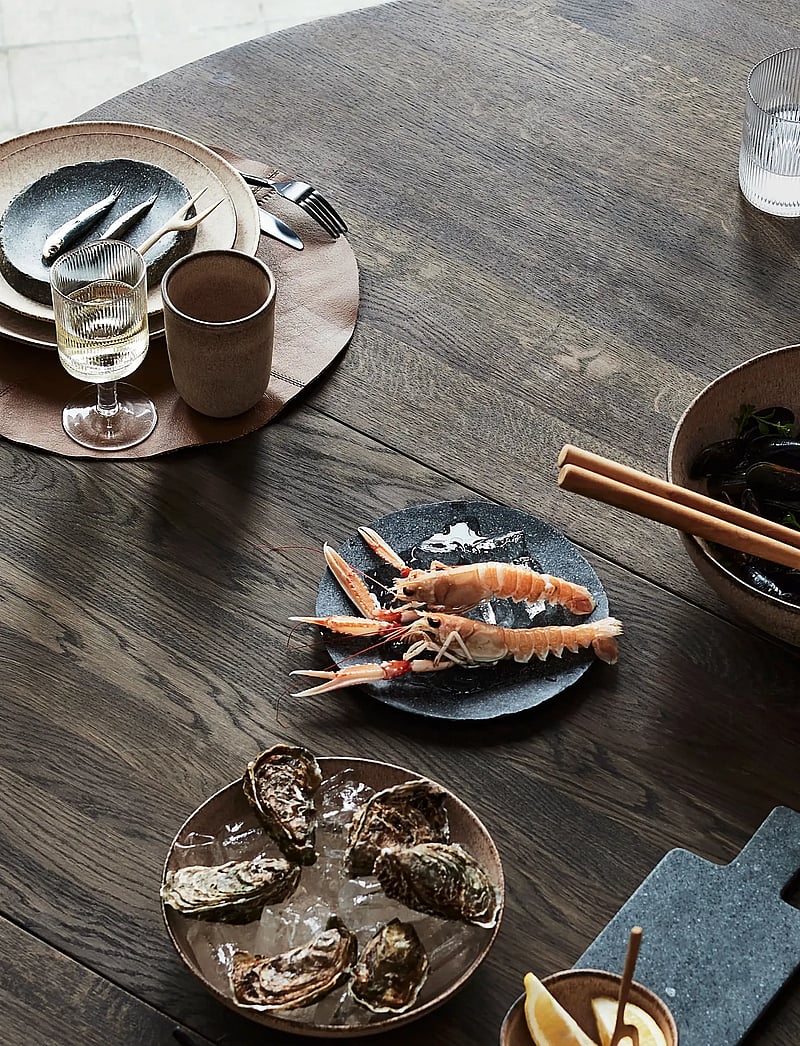 Muubs - Placemat Camou Round - platzdeckchen - brown - 4