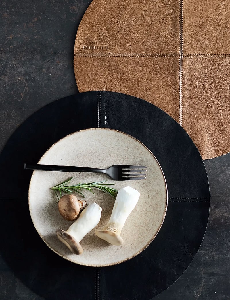 Muubs - Placemat Camou Round - platzdeckchen - brown - 5