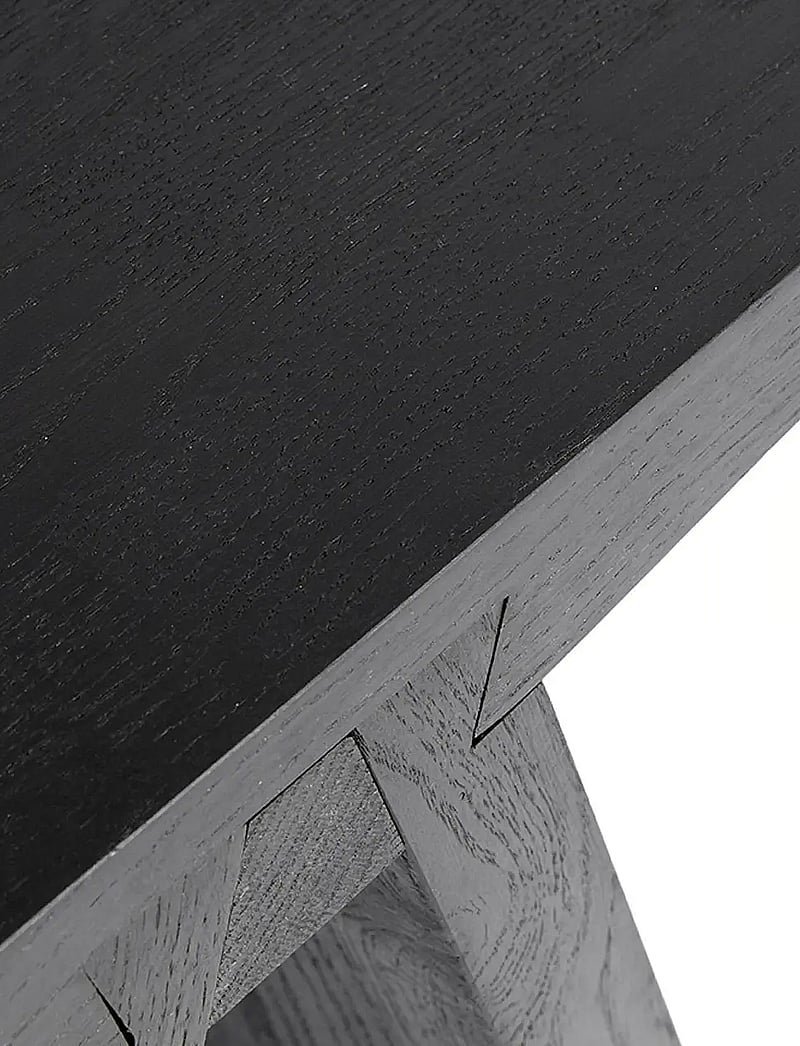 Muubs - Stool Angle Black - Black stain/oil - küljelauad ja väikesed lauad - black - 5