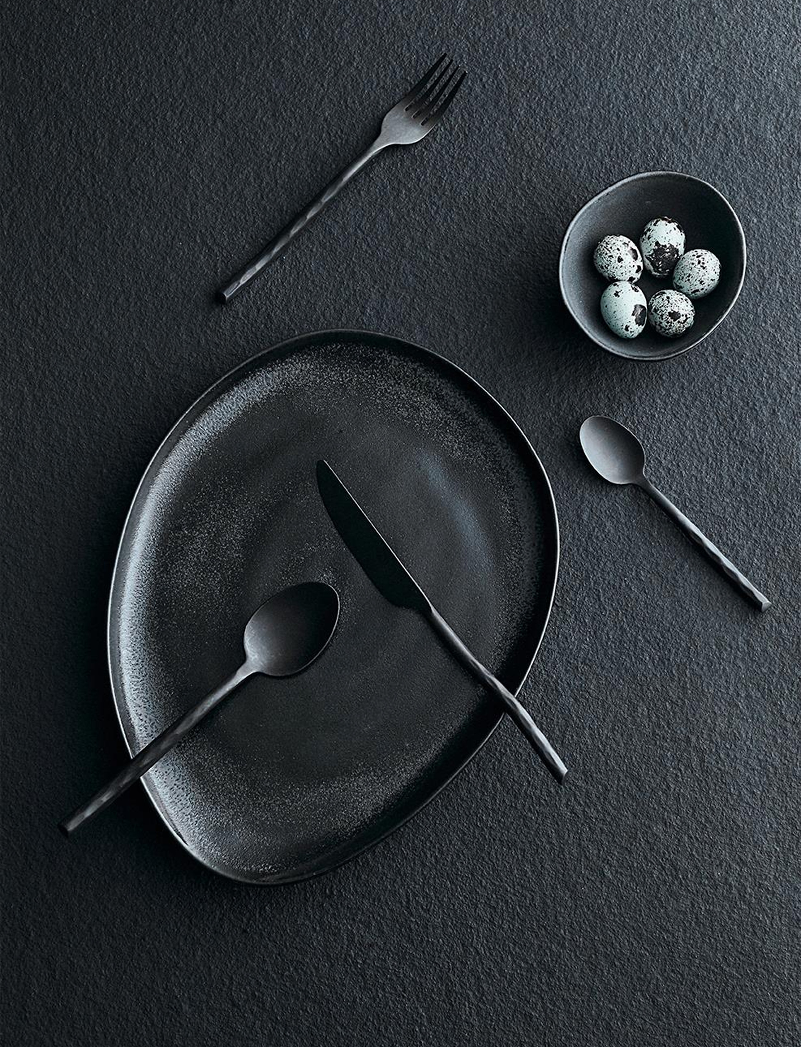 Muubs Dip Skål Mame, Ø10 cm, Bowls & Serving Dishes, Schwarz - Bowls, Homeware