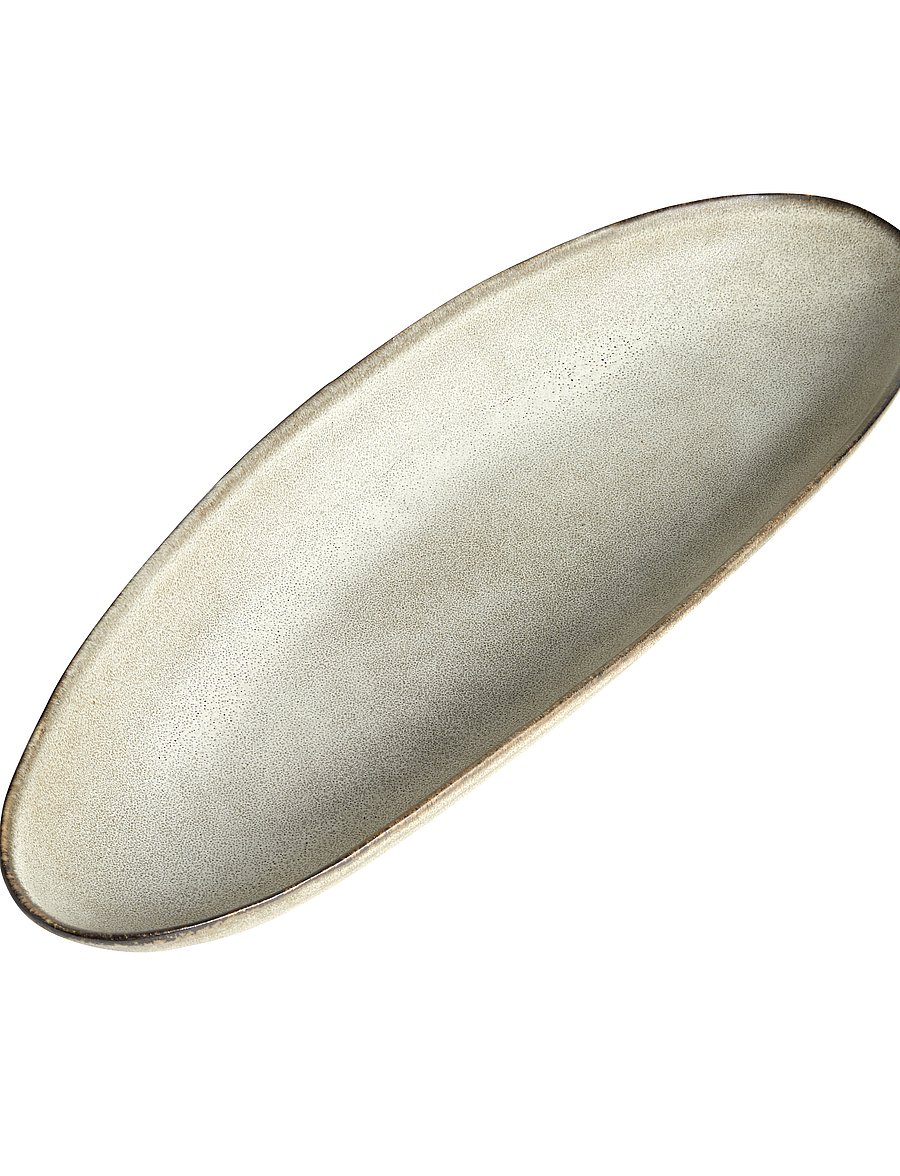 Muubs - Long oval tray Mame - servierplatten - Østers - 1