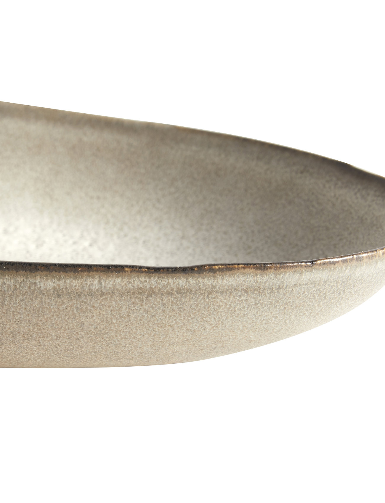 Muubs - Long oval tray Mame - serveringsfat & uppläggningsfat - Østers - 2