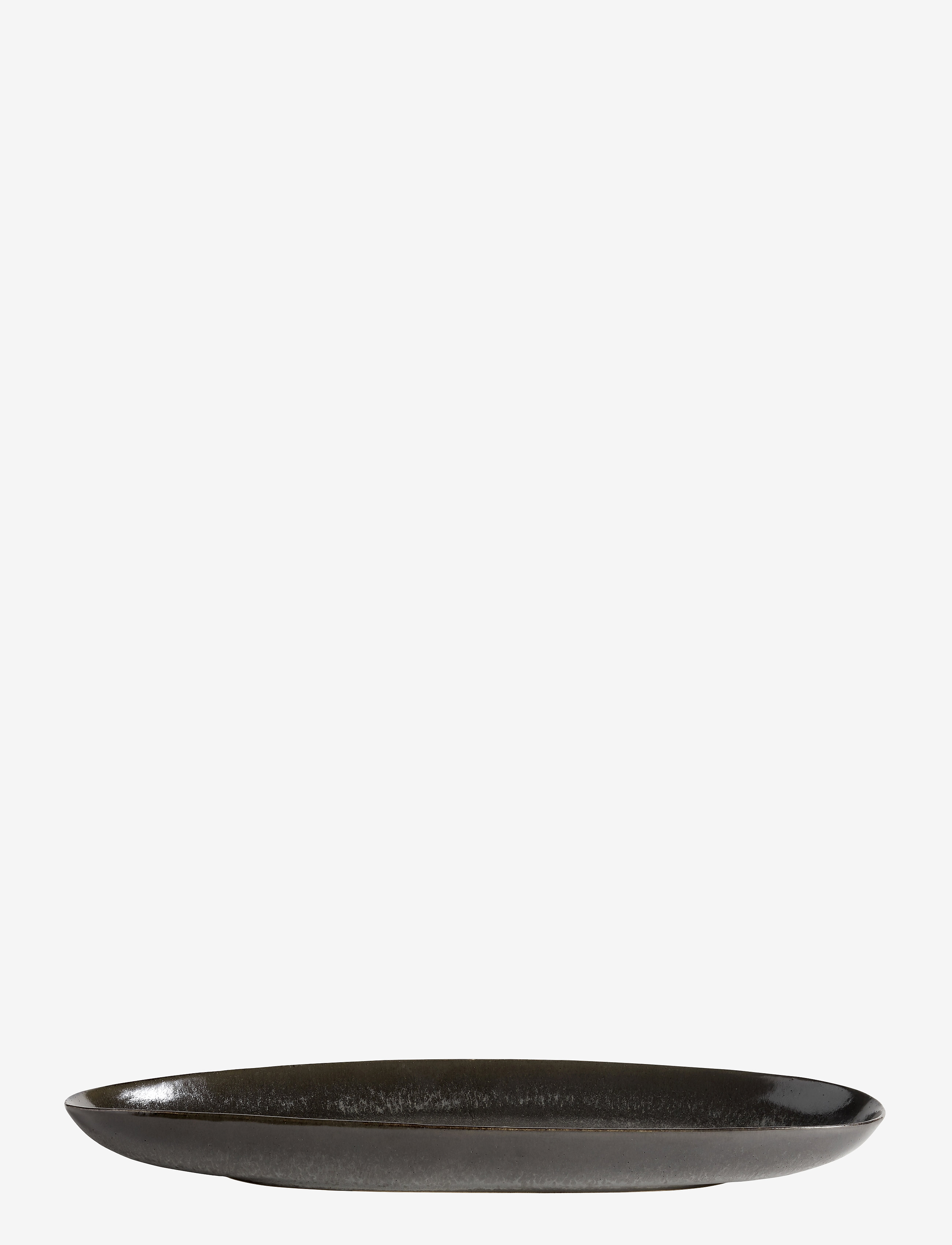 Muubs Fad Langt Oval Mame, Serveringsfad, Brun, Str: 13.5X36.5CM