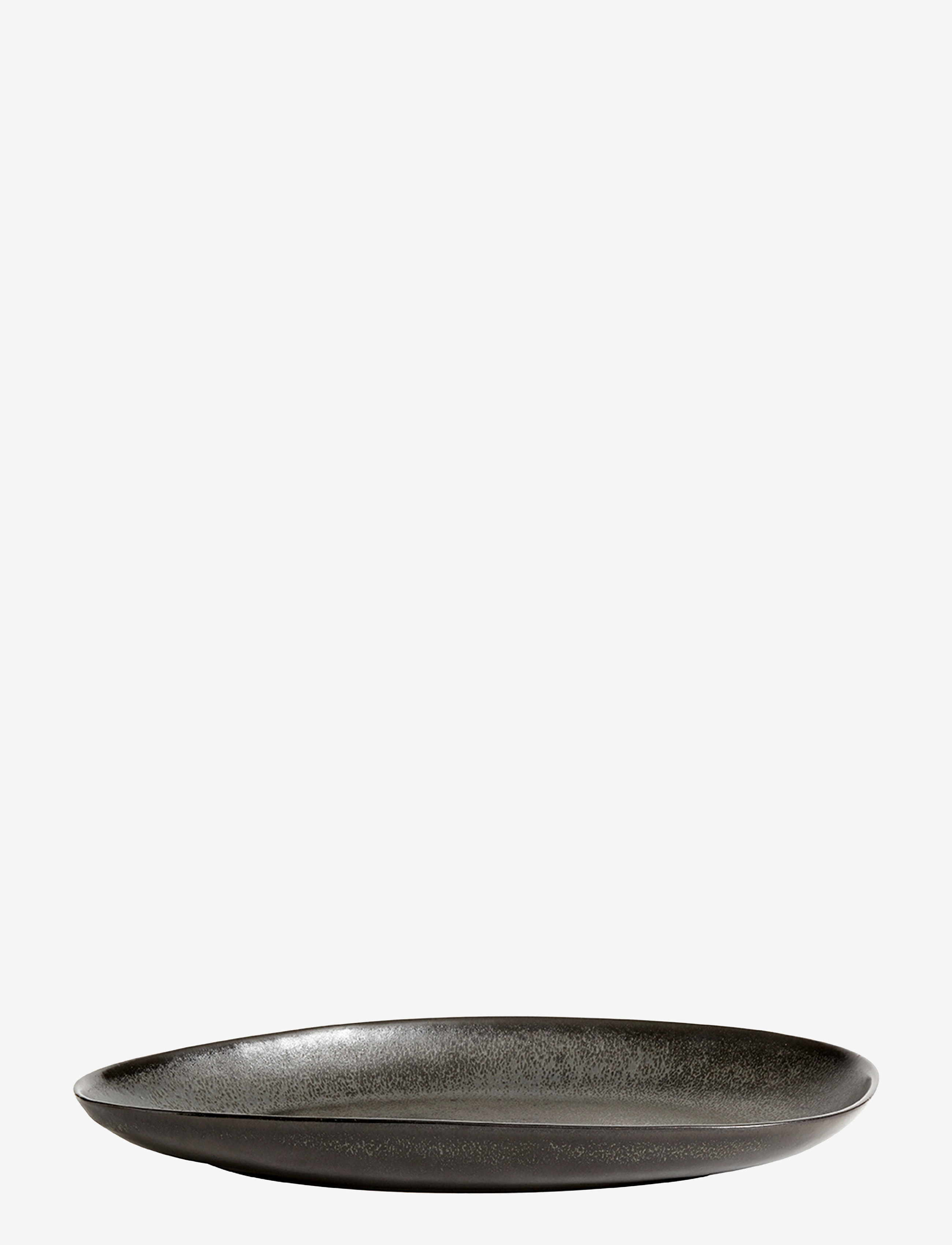 Muubs Fad Oval Mame M, Serveringsfad, Sort, Str: 22CM
