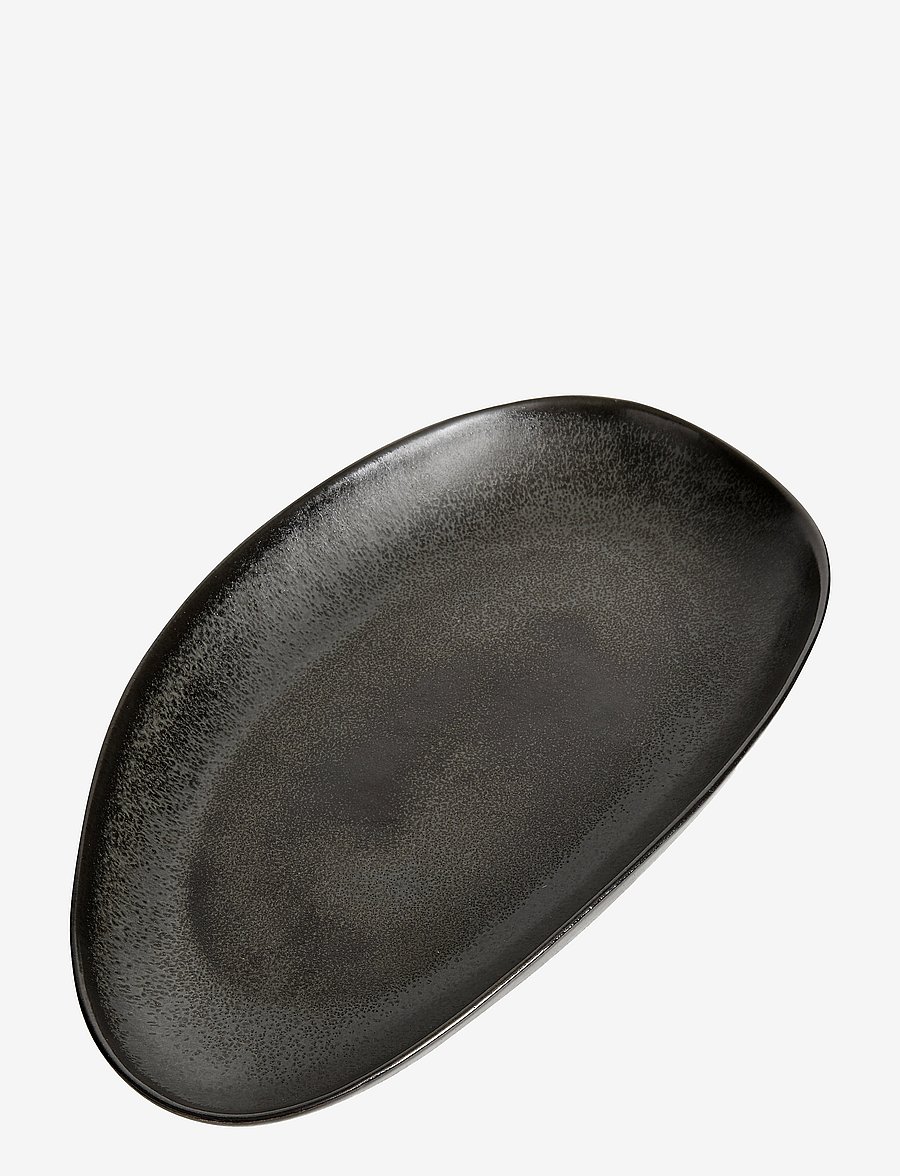 Muubs - Oval tray Mame M - servierplatten - kaffe - 1