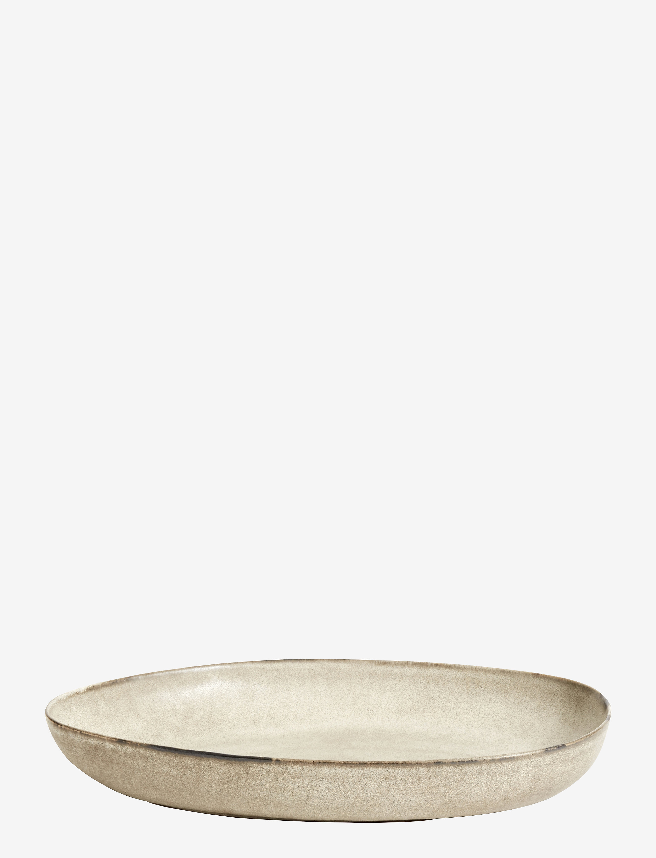 Muubs Fad Oval Mame L, 24.9 cm, Cream, Serveringsfade > Serveringsfade, Unisex