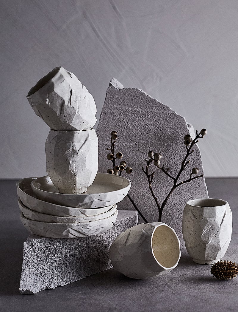 Muubs - Kuri Plate - skrautplattar - sand - 0