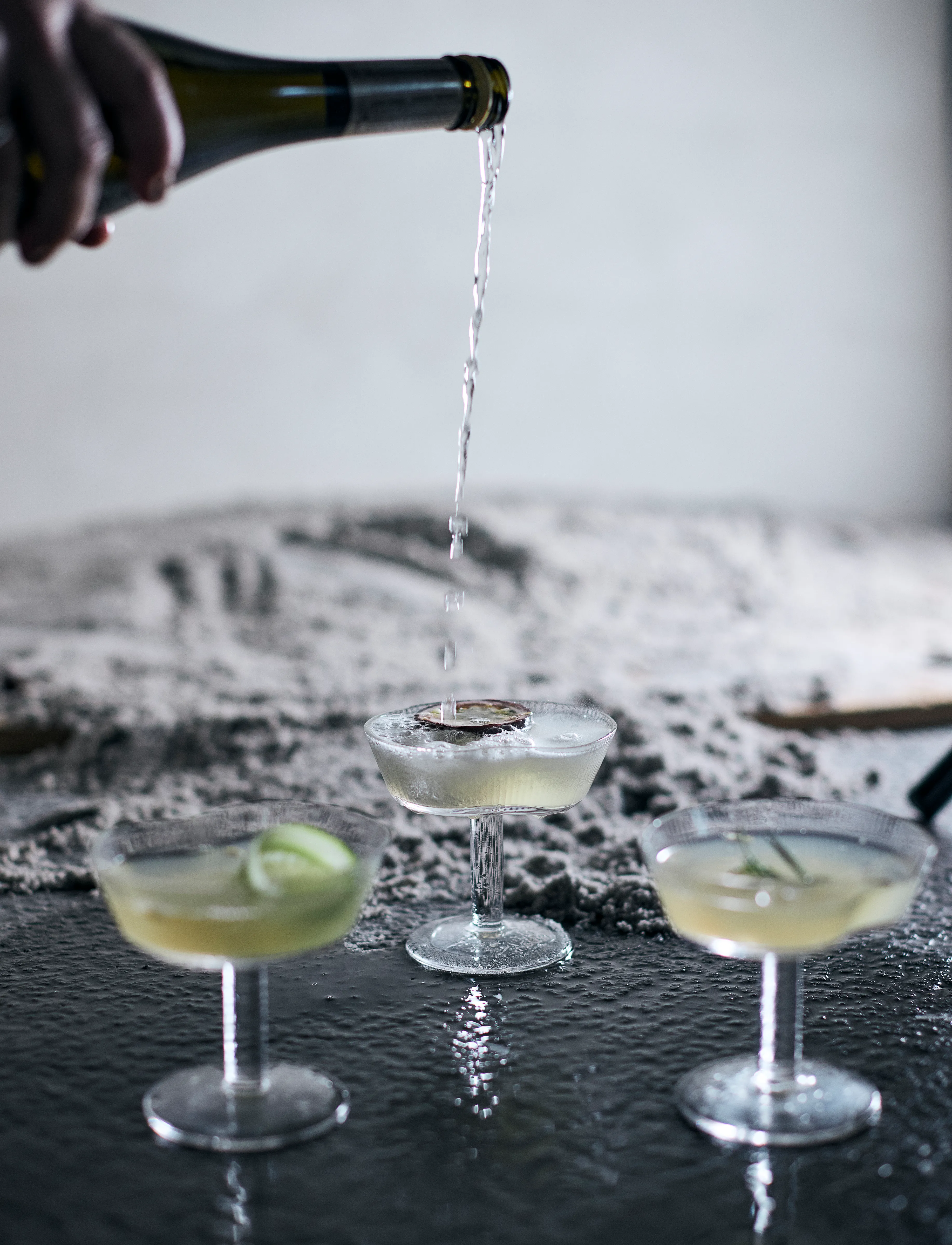 Muubs Cocktail Glass Ripe, 15 CL, Glass, Grau - Homeware