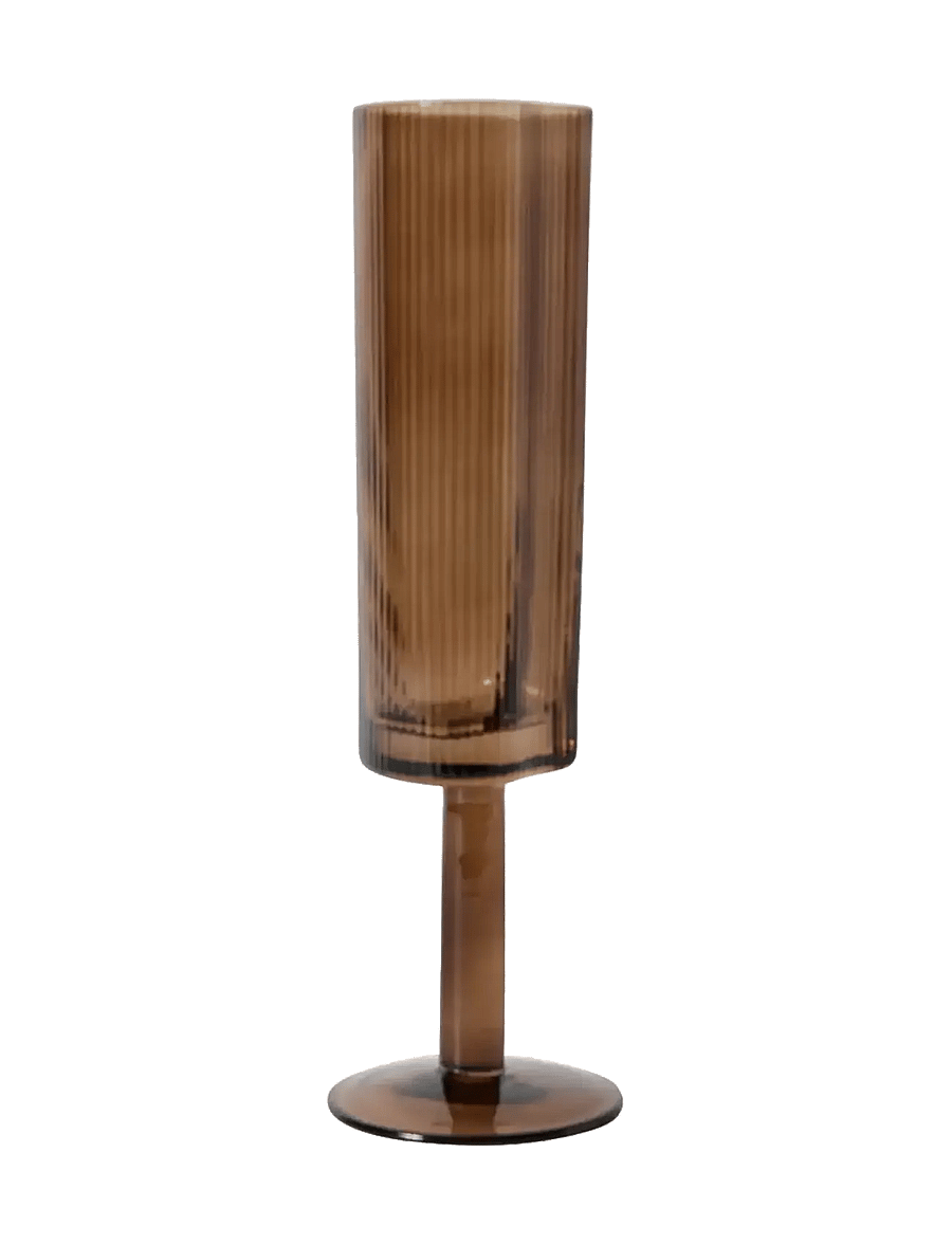 Muubs - Champagne glass Ripe - Smoked brown - sektgläser - smoked brown - 1