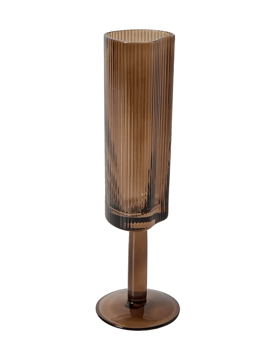 Muubs - Champagne glass Ripe - Smoked brown - sektgläser - smoked brown - 2