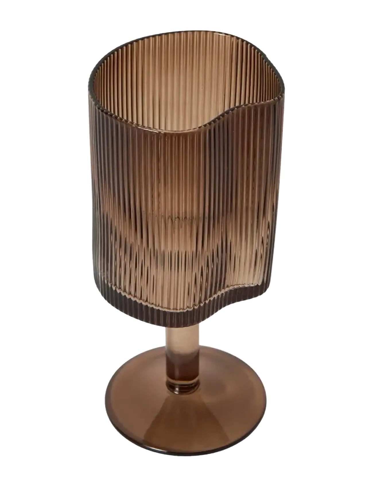 Muubs - Red wine glass Ripe - Smoked brown - hvidvinsglas - smoked brown - 2