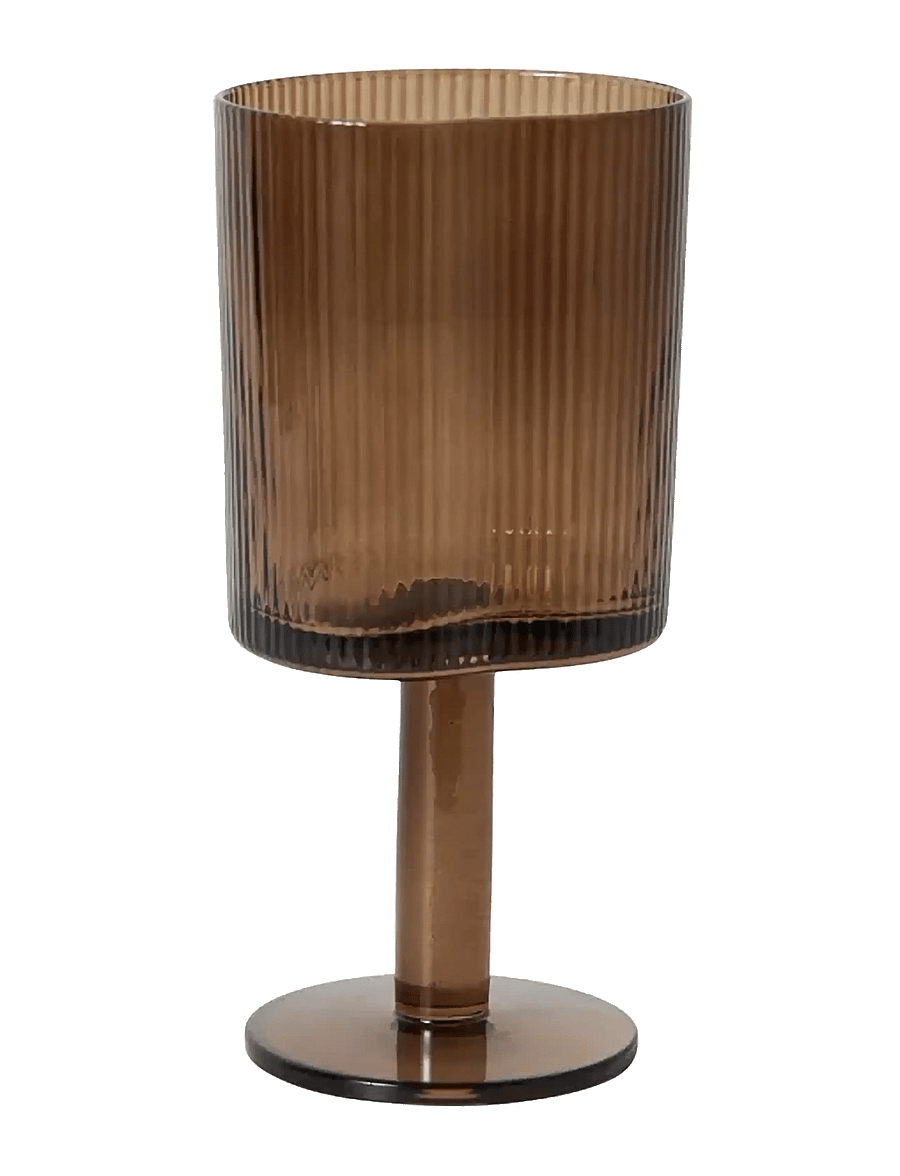 Muubs - White wine glass Ripe - Smoked brown - valge veini pokaalid - smoked brown - 1