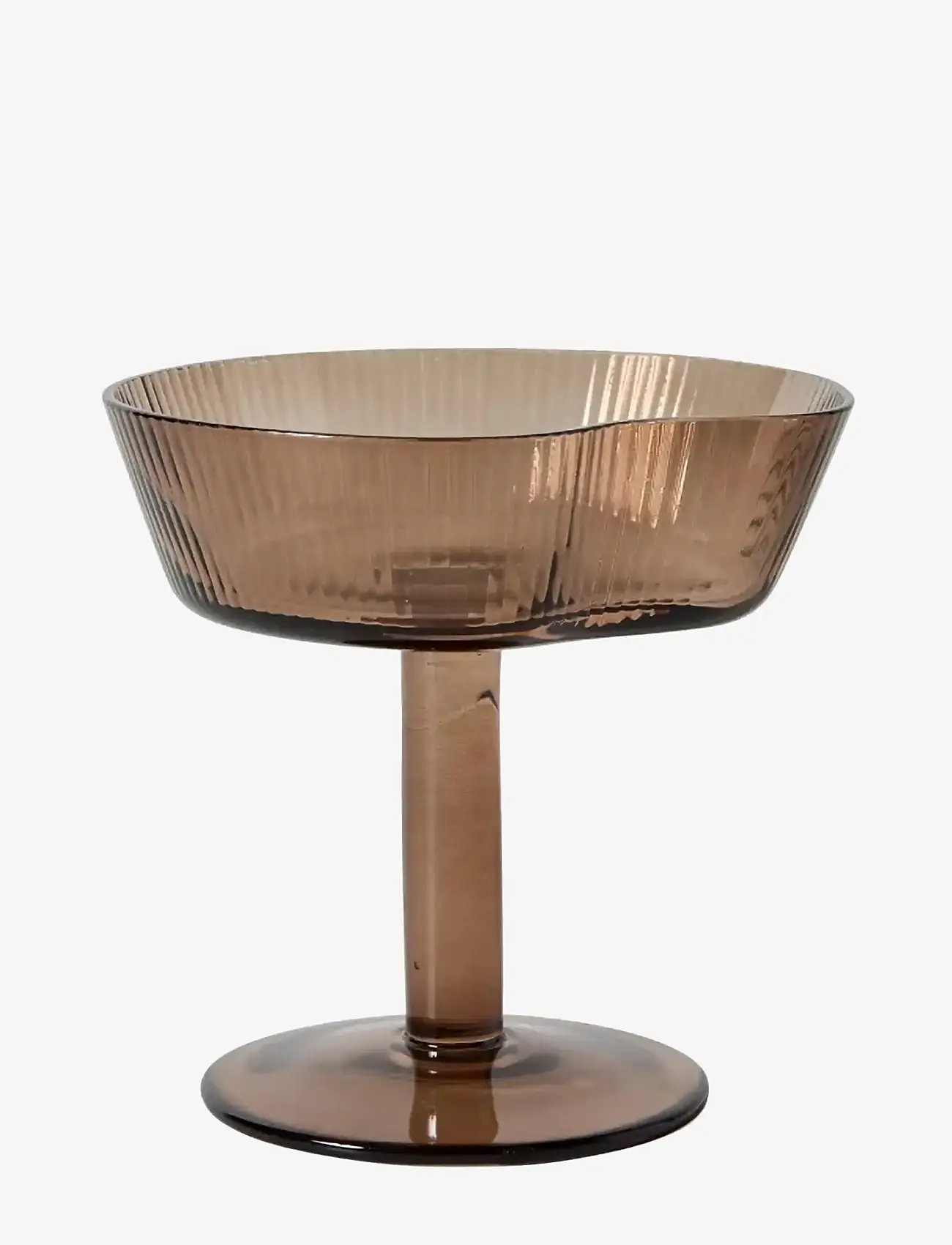 Muubs - Cocktail glass Ripe - Smoked brown - cocktail & longdrinkgläser - smoked brown - 0