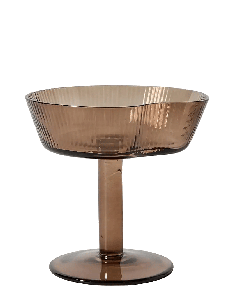 Muubs - Cocktail glass Ripe - Smoked brown - cocktail & longdrinkgläser - smoked brown - 0