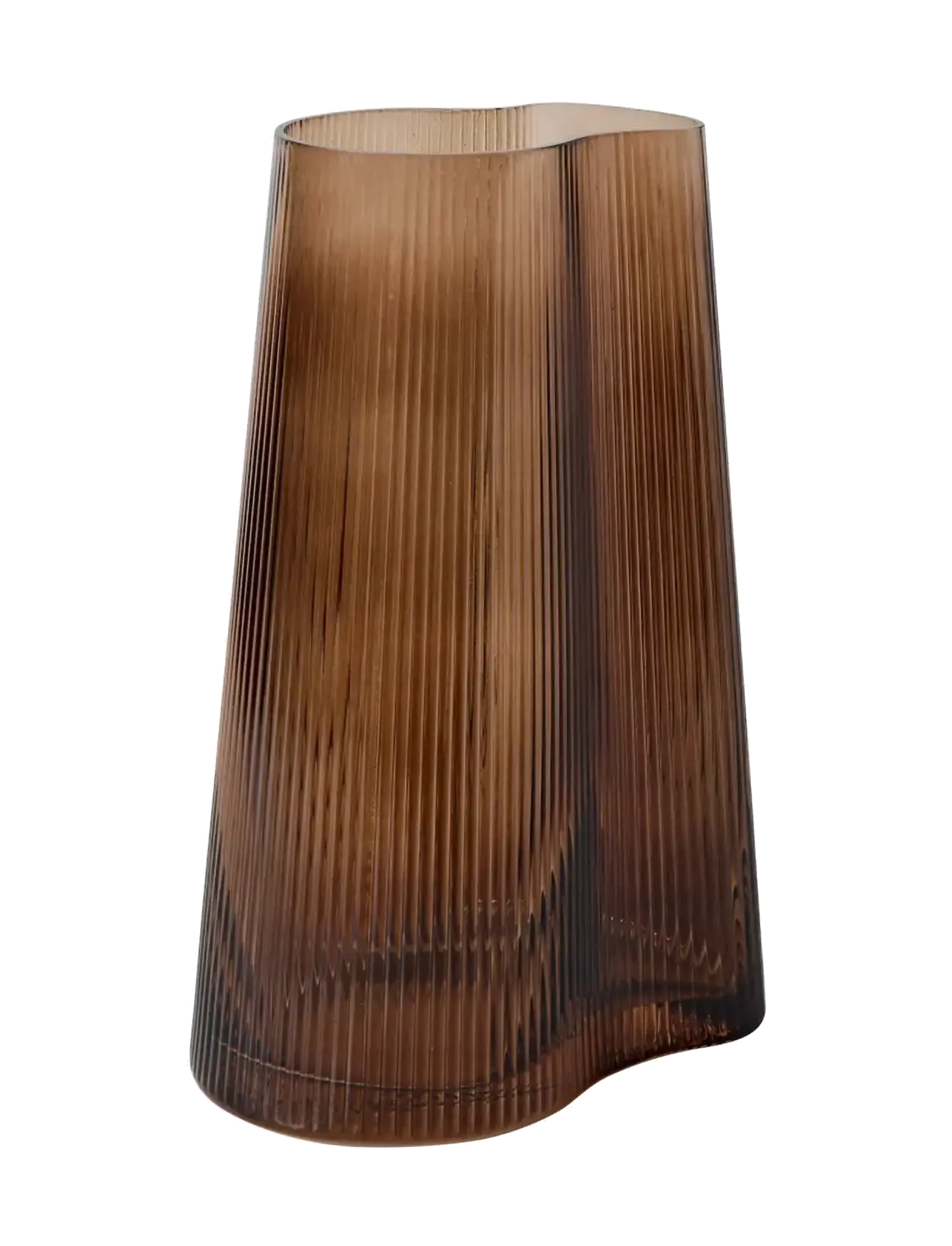 Muubs Vase Ripe S Smoked Brown, Vase, Brun, Str: ONE SIZE