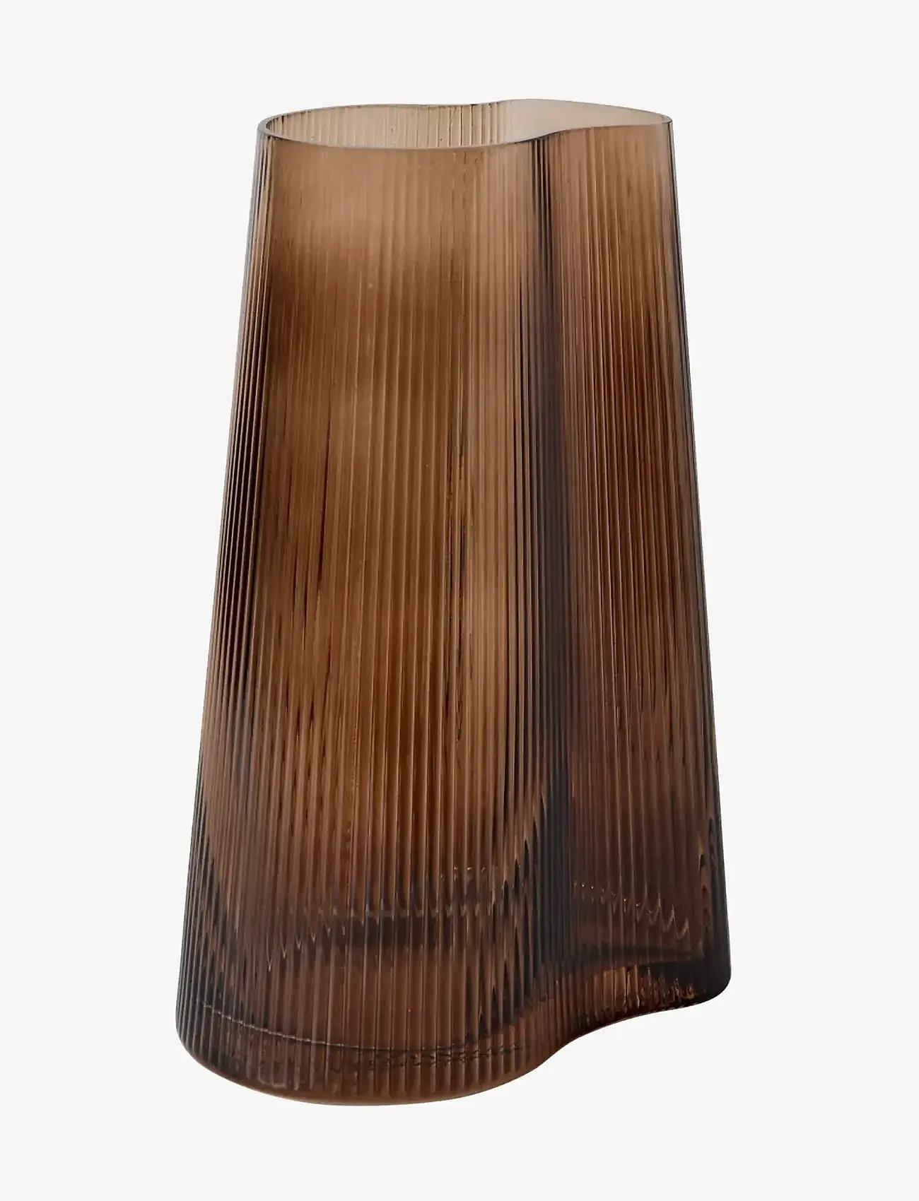 Muubs - Vase Ripe S - Smoked brown - vasen - smoked brown - 0