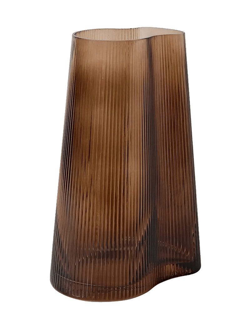 Muubs - Vase Ripe S - Smoked brown - vasen - smoked brown - 0