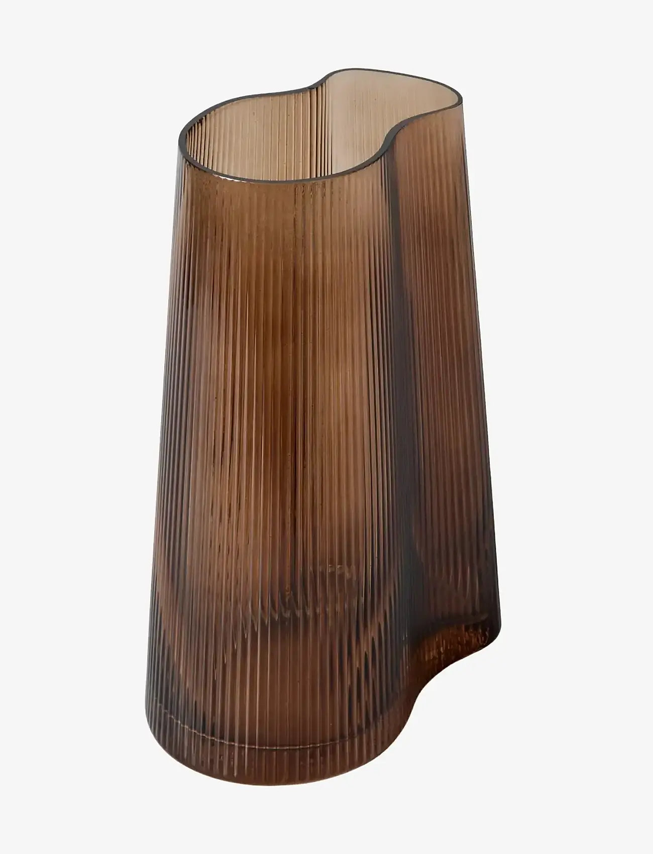 Muubs - Vase Ripe S - Smoked brown - vasen - smoked brown - 1