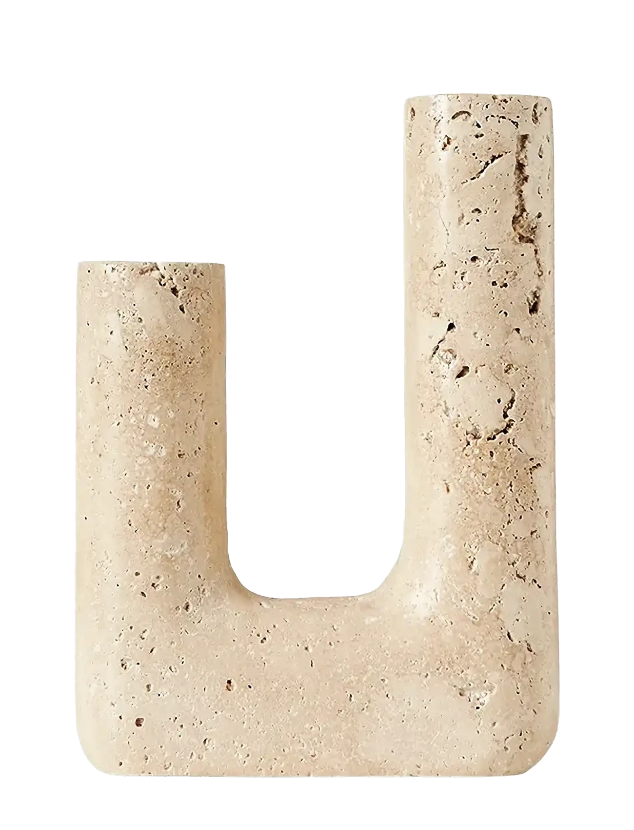 Muubs Minerva, Lysestage, Creme, Str: H20CM