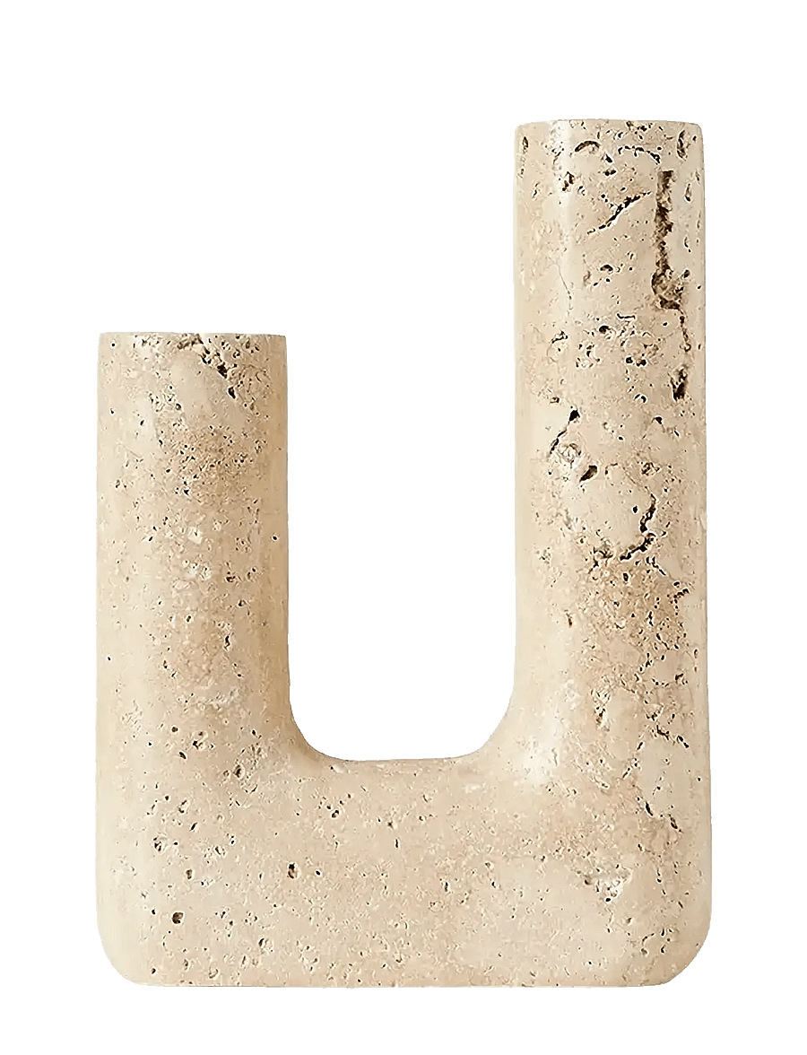 Muubs - Minerva - kerzenständer - creme - 1