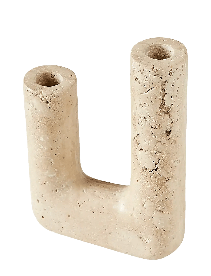 Muubs - Minerva - kerzenständer - creme - 2