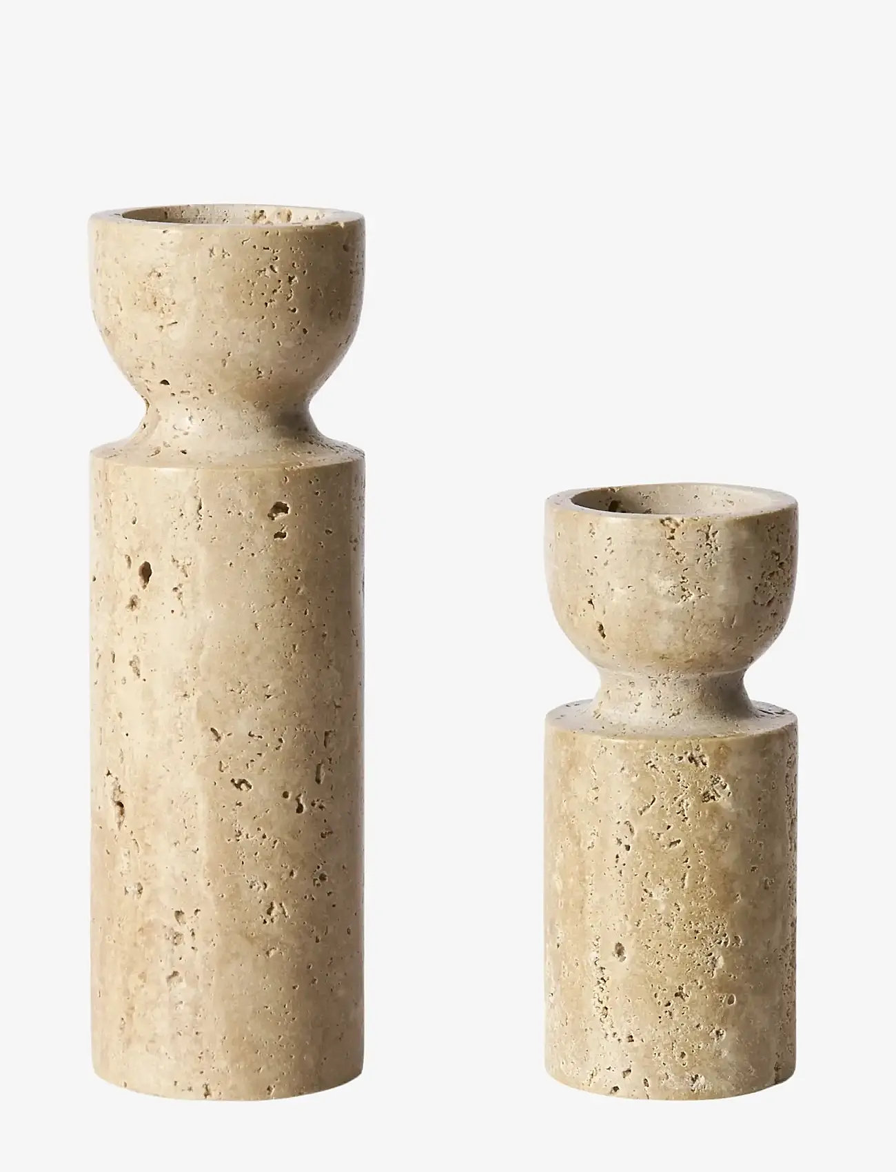 Muubs - Tealight Minerva - Creame  S/2 pcs. - creme - 0