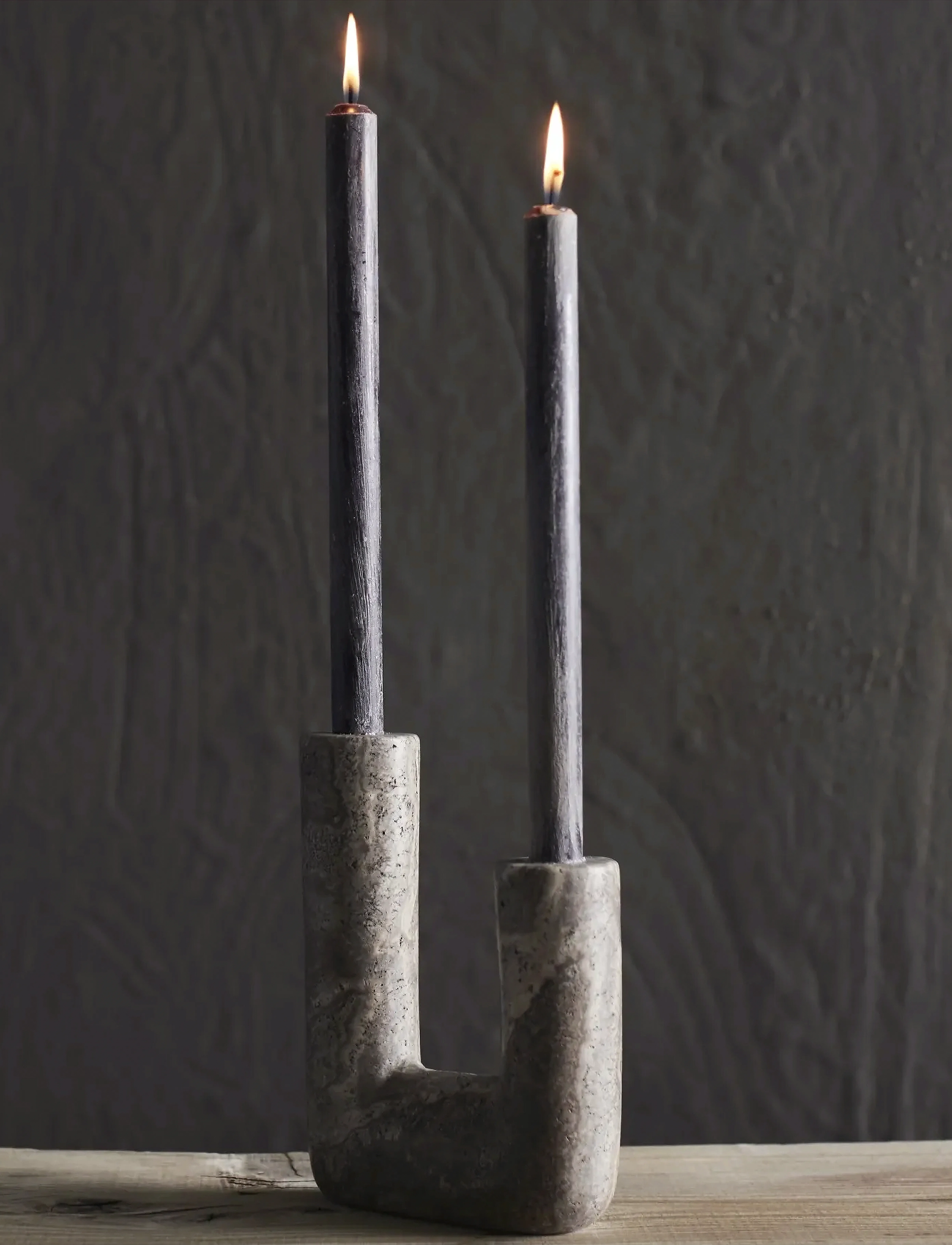 Muubs Minerva, One Size, Candlesticks & Lanterns, Braun - Candlesticks, Homeware