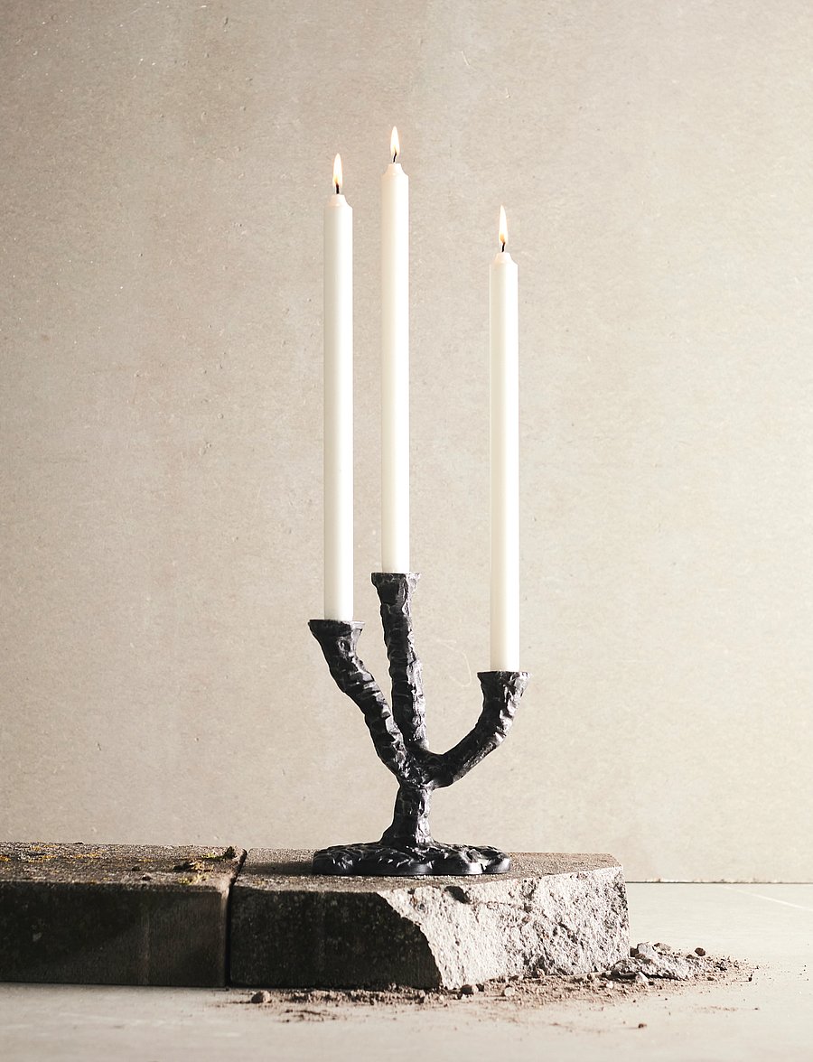 Muubs - Ava - kerzenständer - dark grey - 0