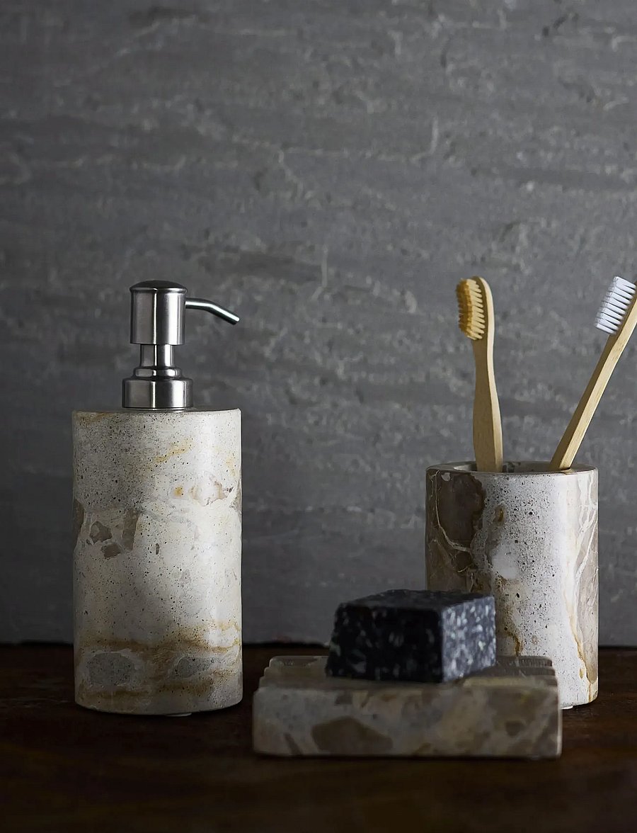 Muubs - Soap Dispenser Vita - Seashell - seifenspender & seifenschalen - seashell - 3