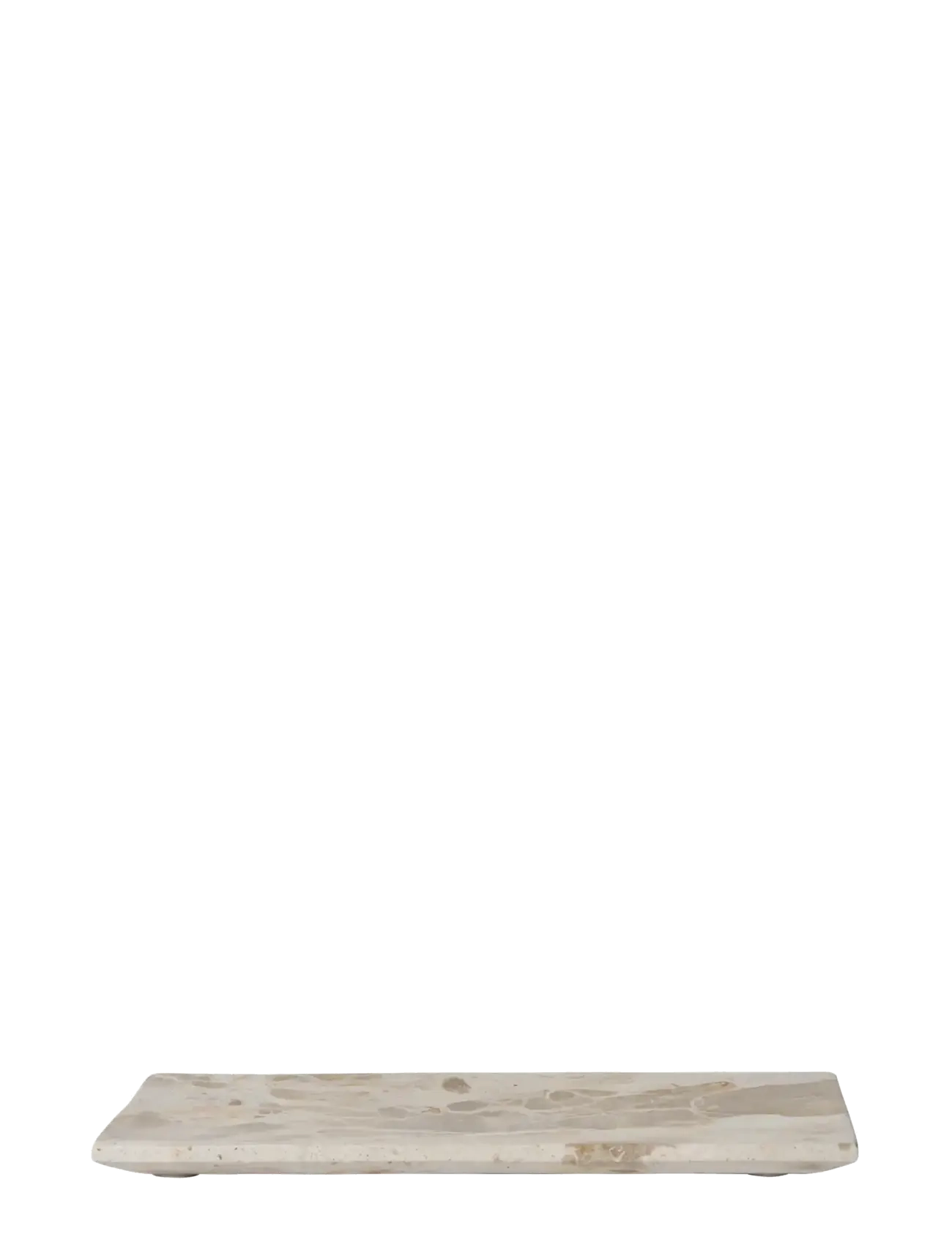 Muubs Tray Long Vita Seashell, Decorative Platters, Beige, Str: ONE SIZE