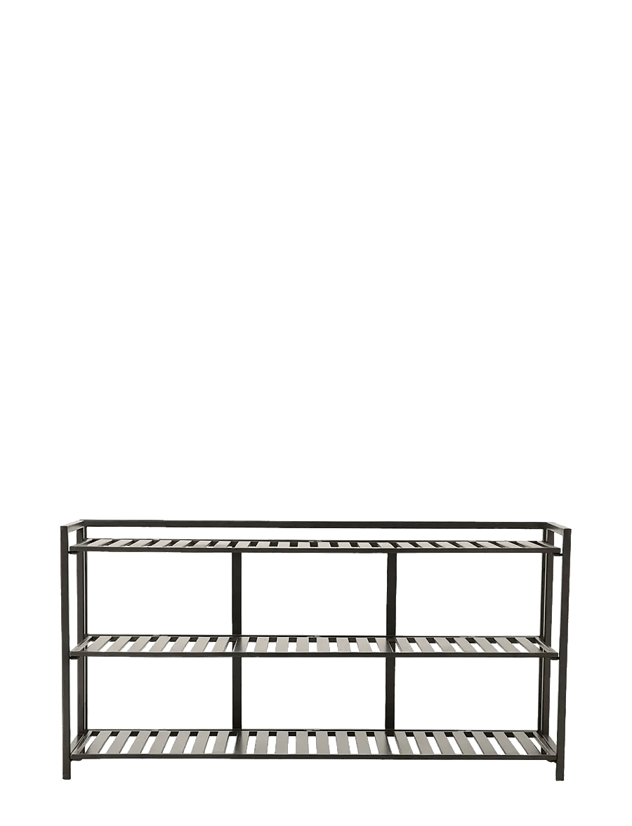 Muubs - Book shelf Manhattan Long - Black - schuhregale und tabletts - black - 1