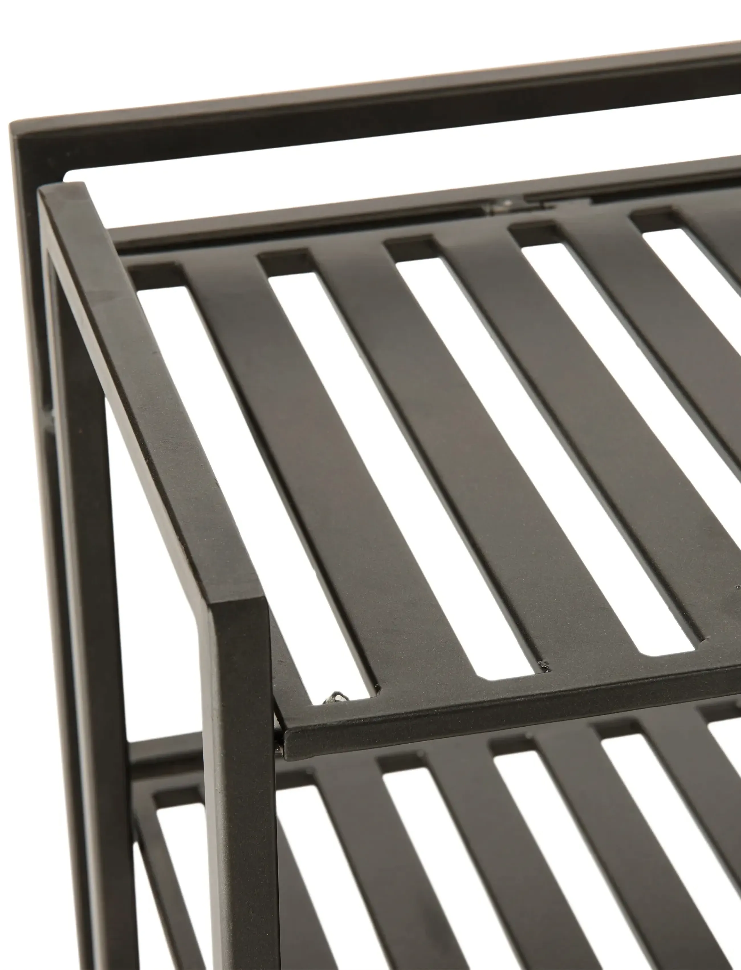 Muubs - Book shelf Manhattan Long - Black - schuhregale und tabletts - black - 4