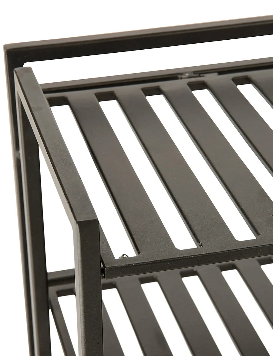 Muubs - Book shelf Manhattan Long - Black - schuhregale und tabletts - black - 4