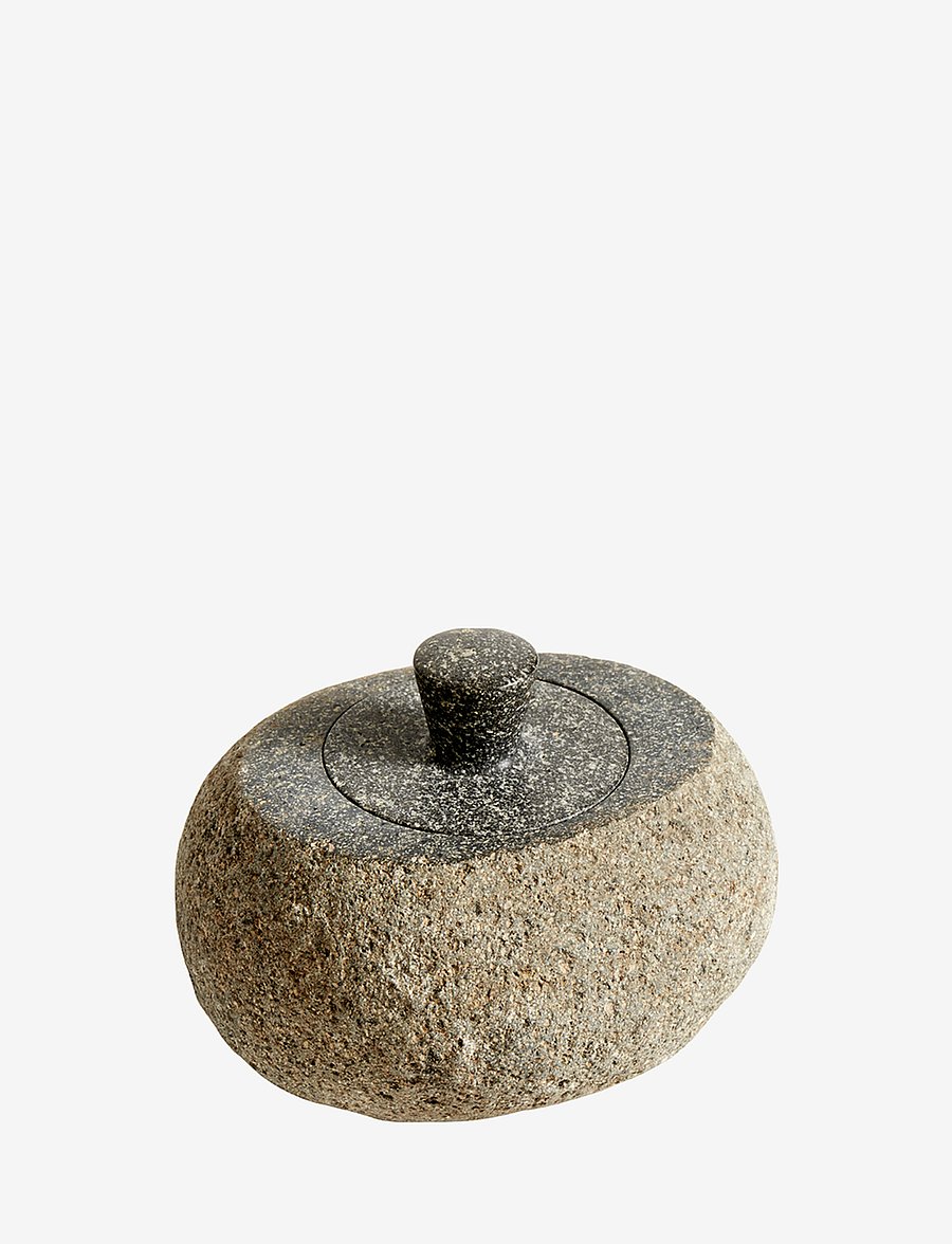 Muubs - Jar w/lid Valley S - aufbewahrungsboxen - natur - 1