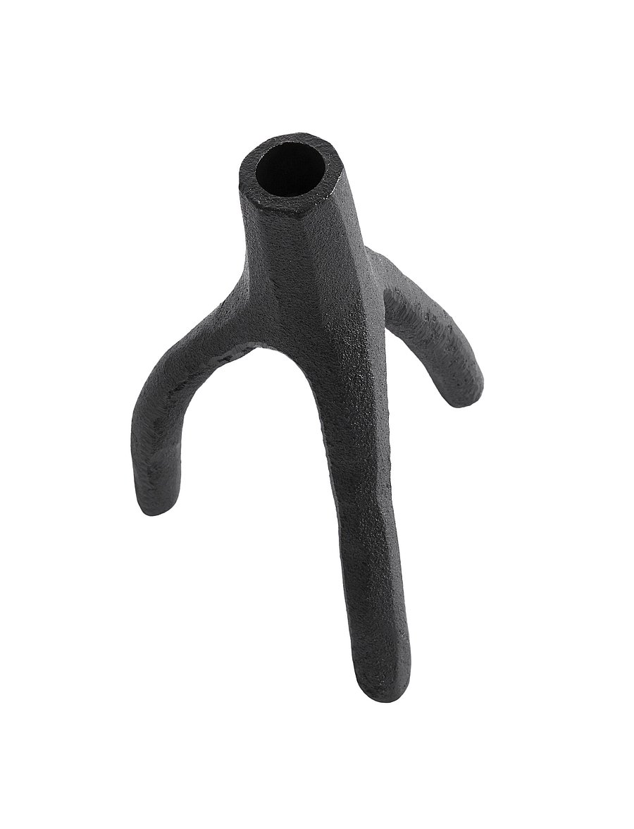 Muubs - Candle holder Aion XL - kerzenständer - black - 1