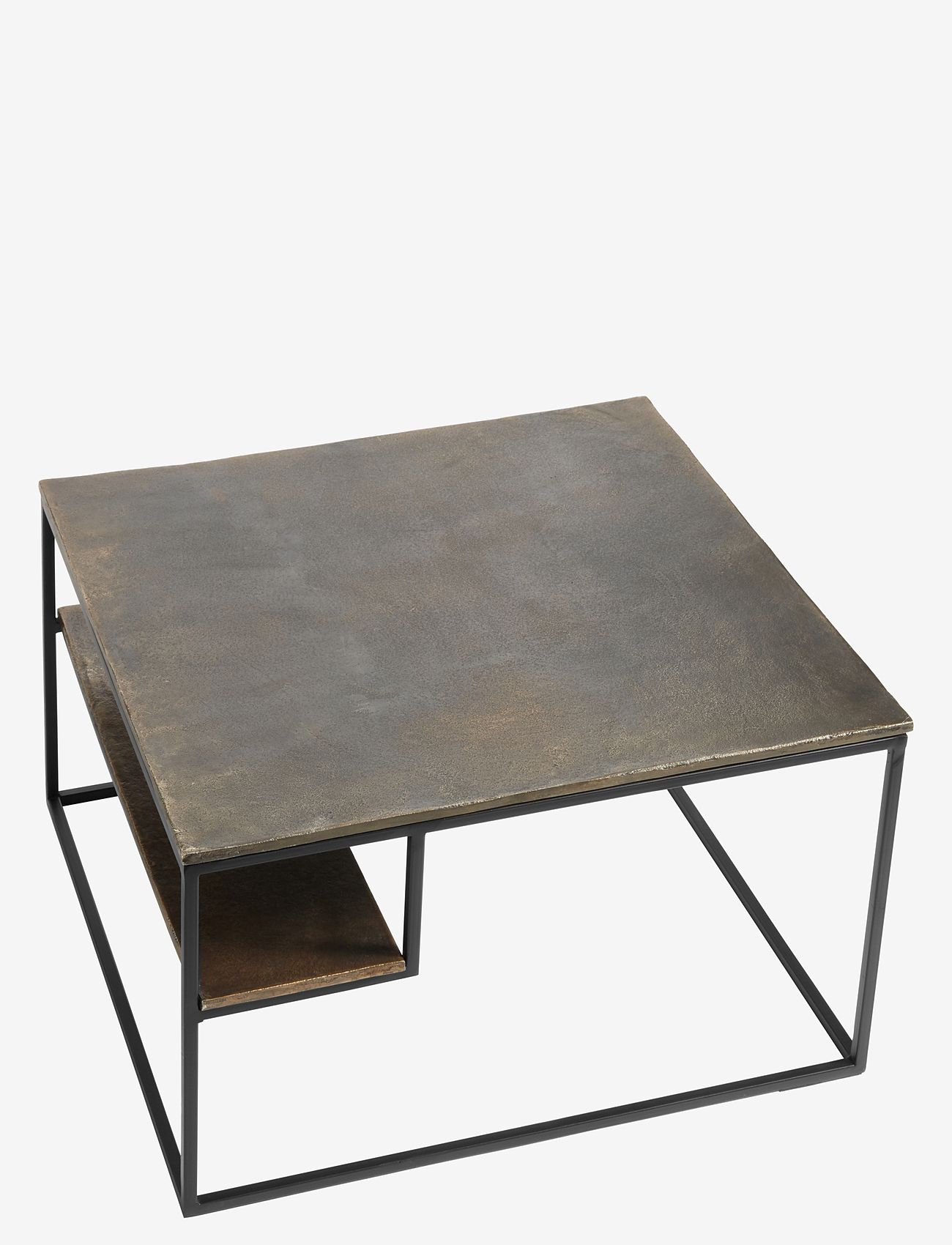 Muubs - Sofabord Hitch Square - sofaborde - antique brass/black - 1