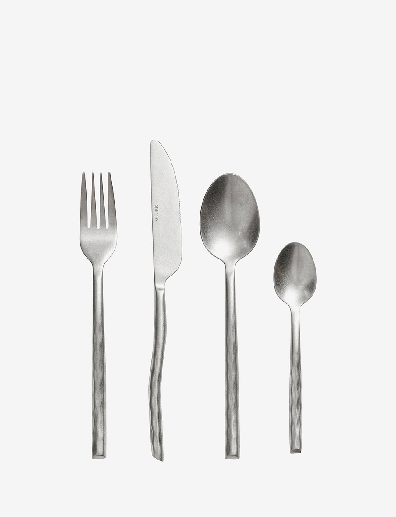 Muubs Cutlery Uta - Stonepolish 16 Pcs - Silver - ONE SIZE