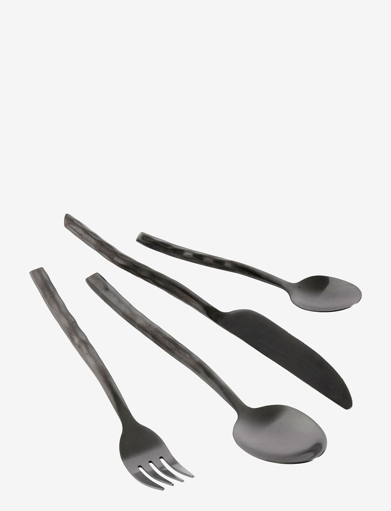 Muubs - Uta Cutlery - besteksets - silke matt black - 0