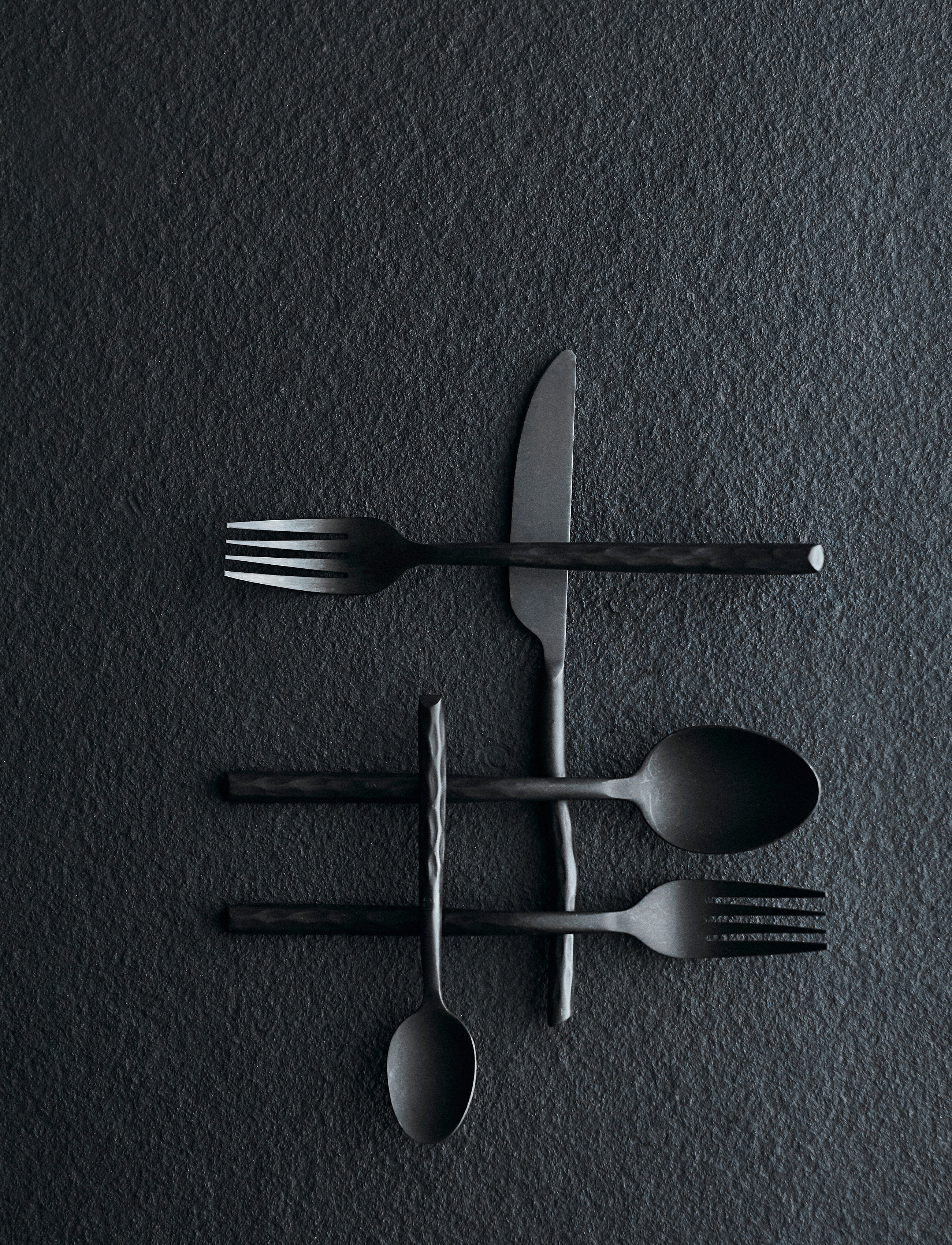 Muubs - Uta Cutlery - nach preis einkaufen - silke matt black - 2