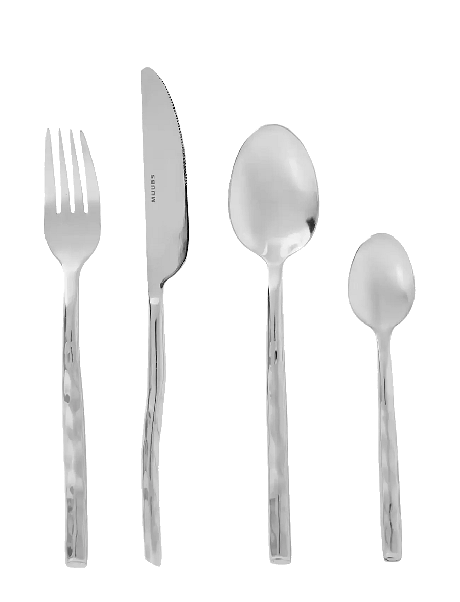 Muubs - Cutlery Uta - Polished steel 16 pcs - söögiriistakomplektid - steel - 1