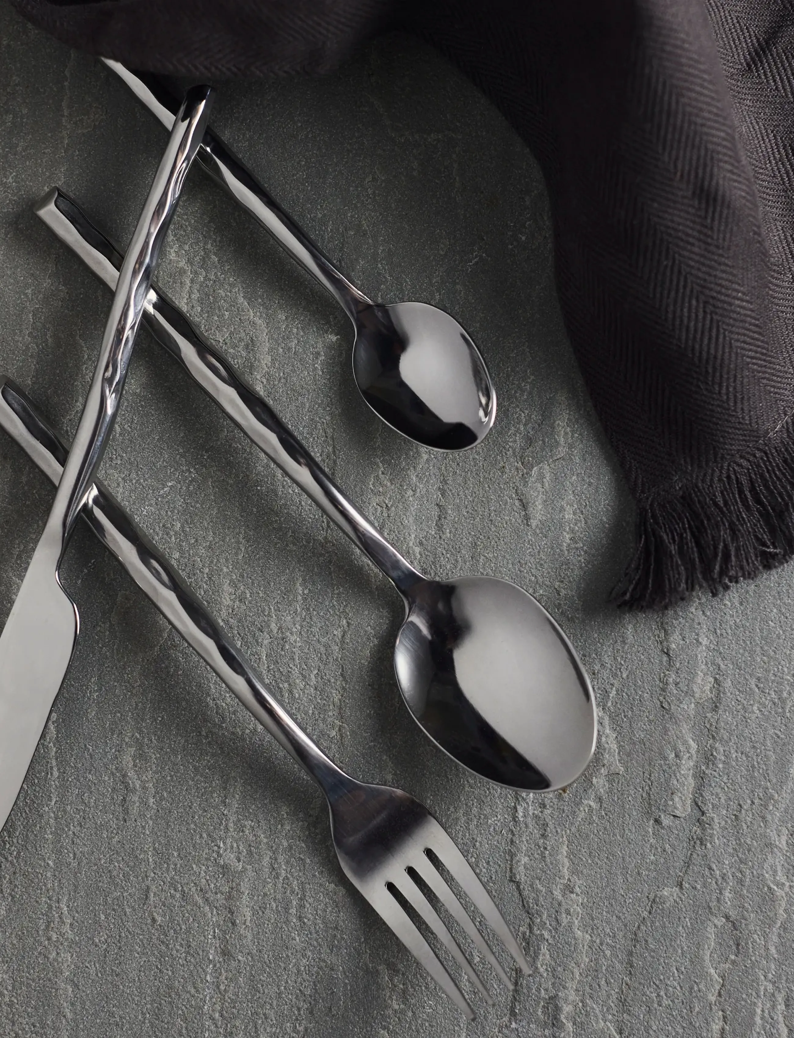 Muubs - Cutlery Uta - Polished steel 16 pcs - bestiksæt - steel - 4