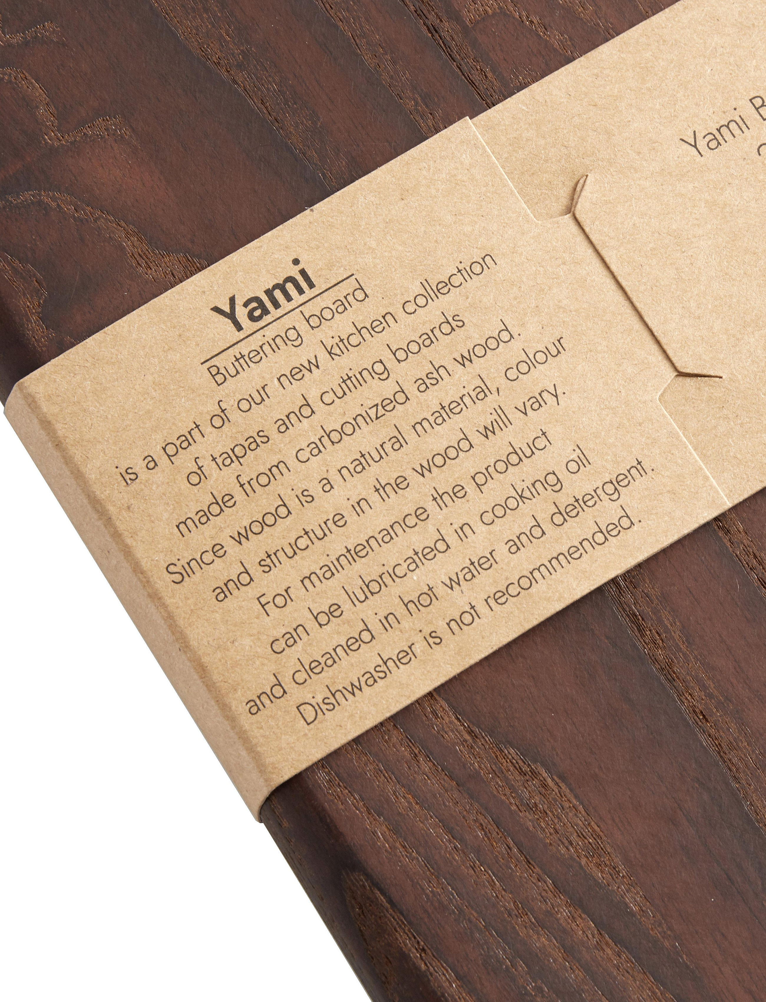 Muubs - Buttering board Yami - servierplatten - brown - 4