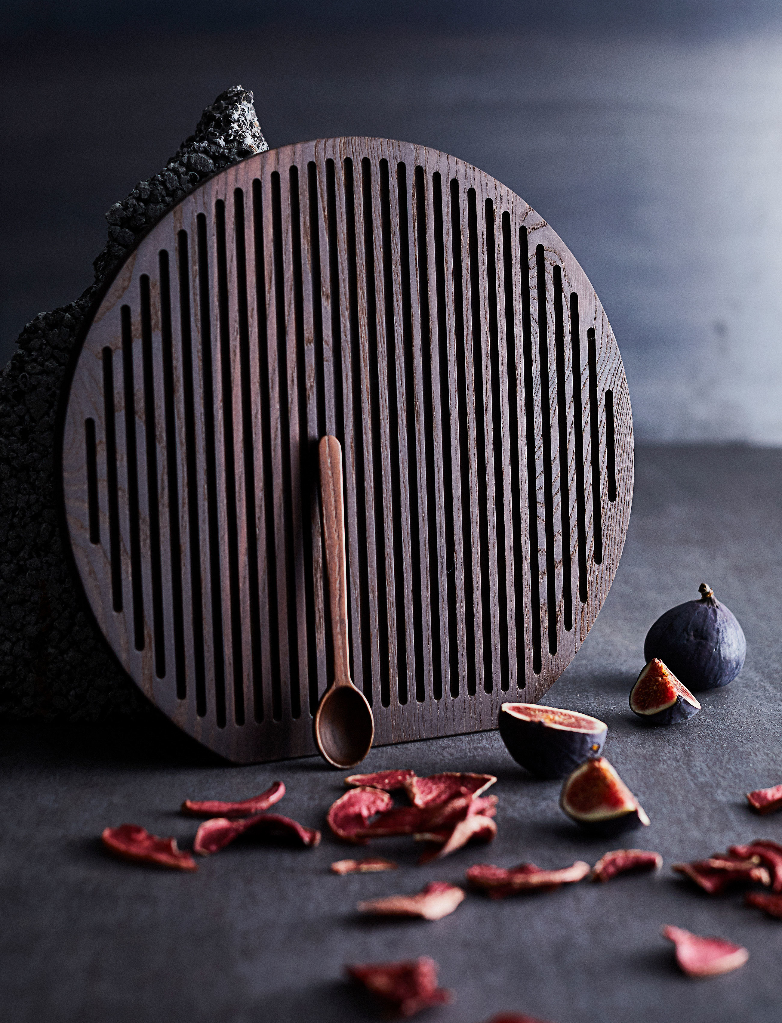 Muubs Yami Ostebræt, 31X30X1.88 cm, Serving Dishes, Braun - Tapas Boards & Sets, Homeware