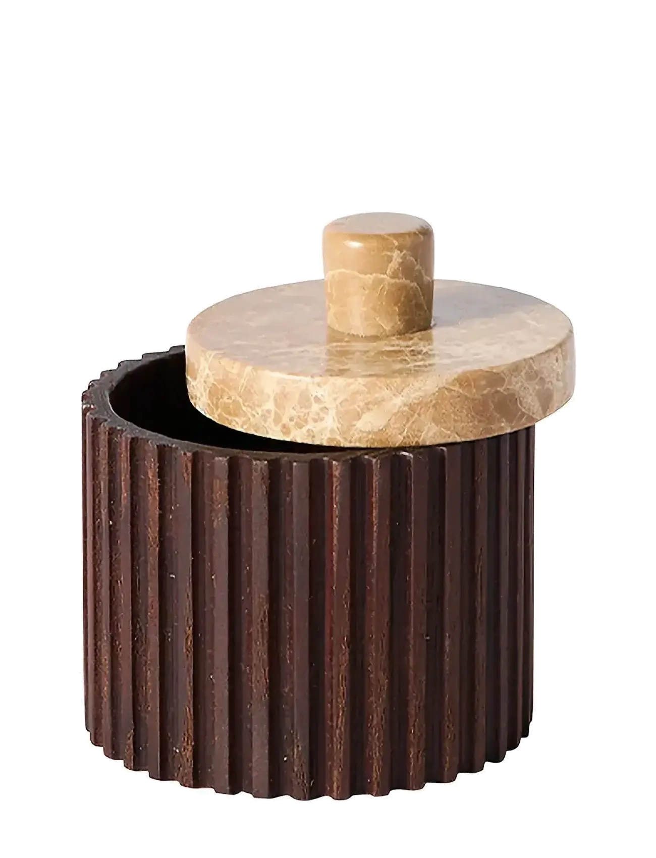 Muubs - Jar w. lid Yami - rasiat - brown - 2