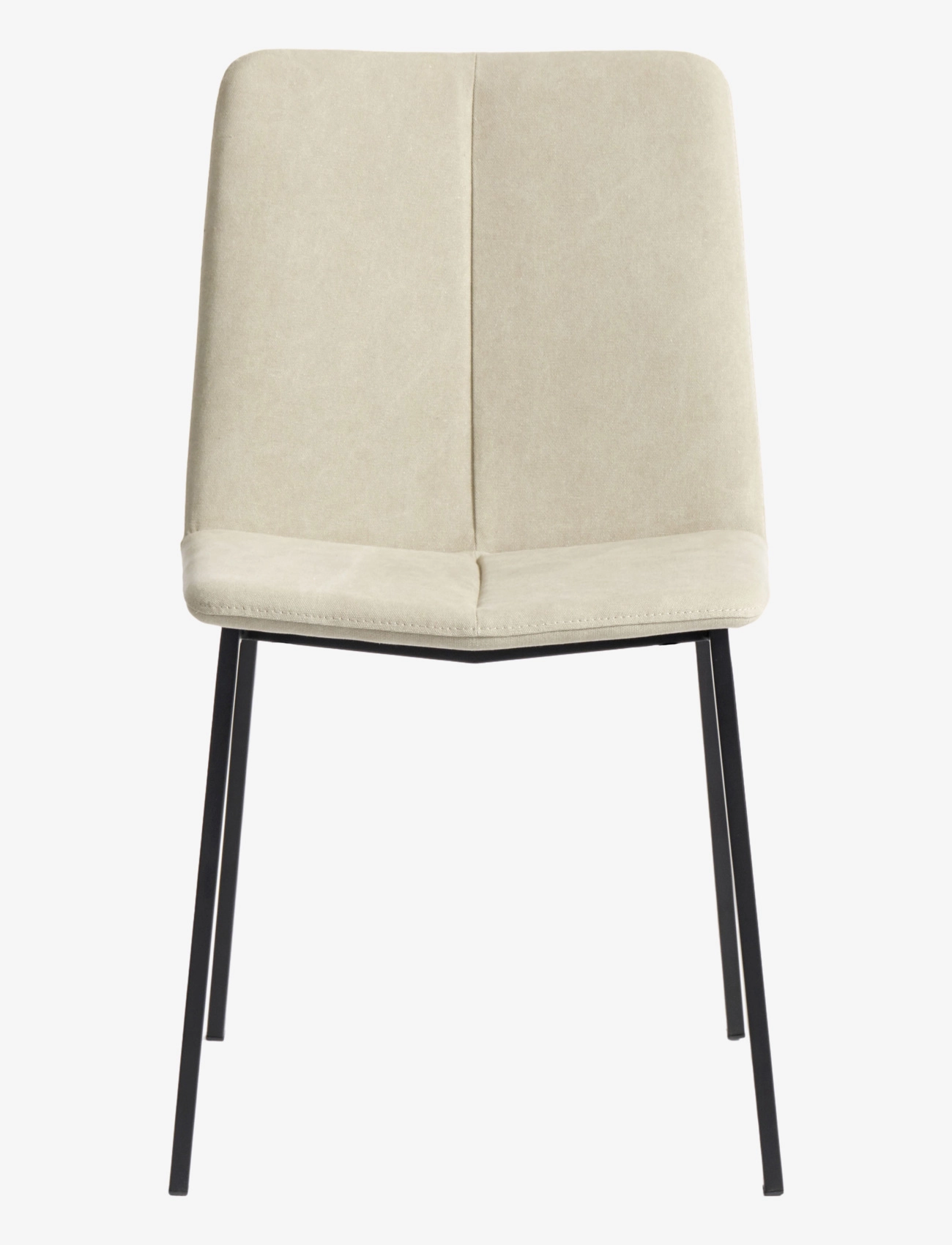 Muubs - Dining chair Chamfer - Desert/Black - kėdės - desert/black - 1
