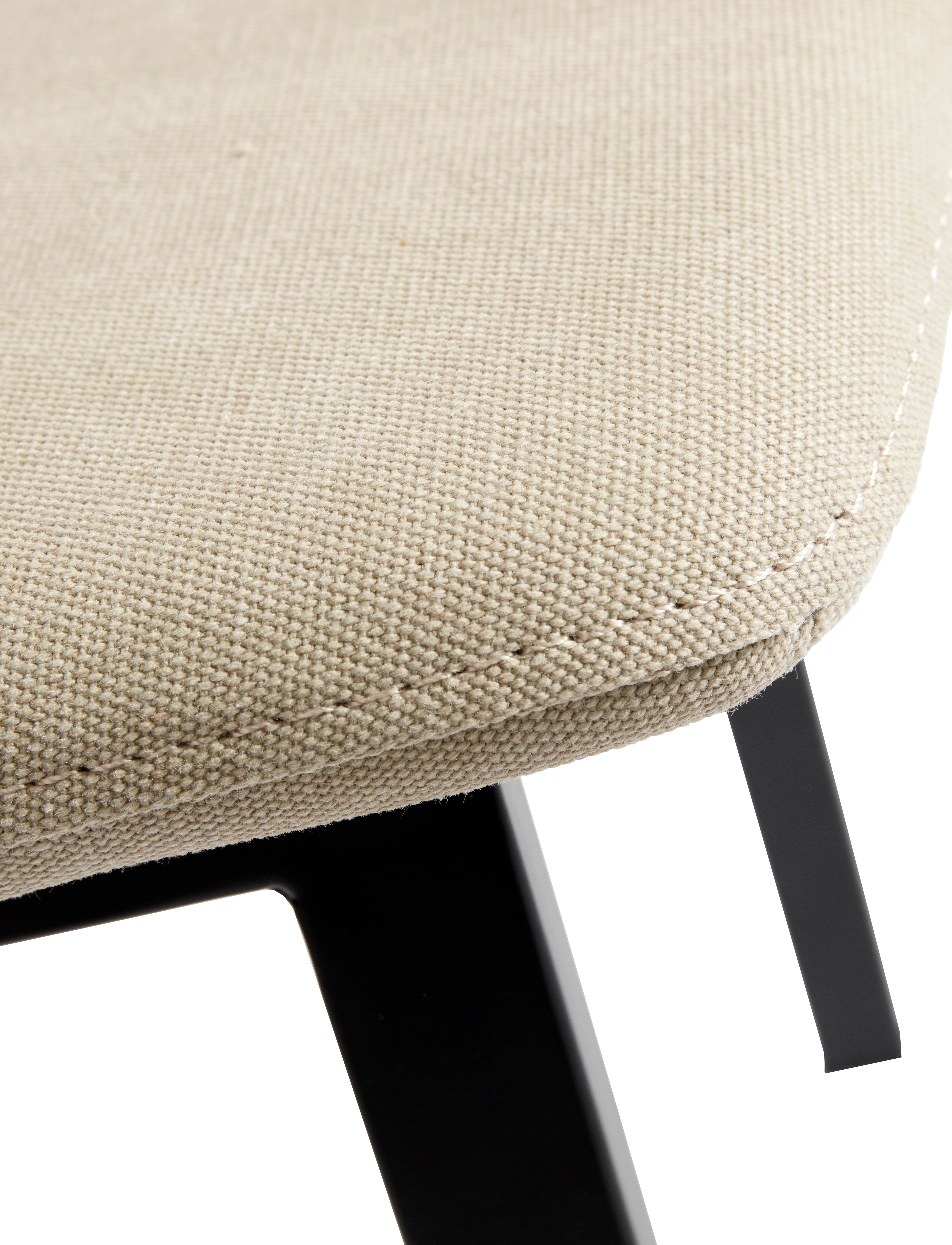 Muubs - Dining chair Chamfer - Desert/Black - kėdės - desert/black - 5
