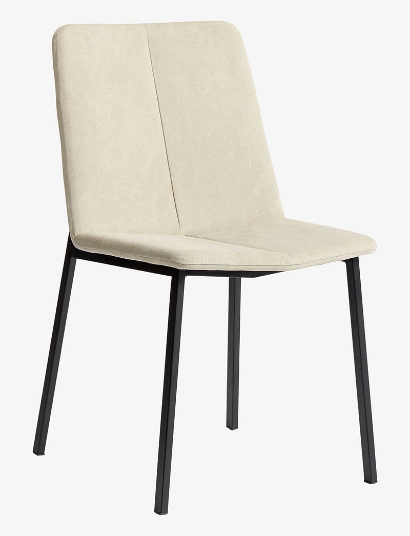 Muubs - Dining chair Chamfer - Desert/Black - stólar - desert/black - 2