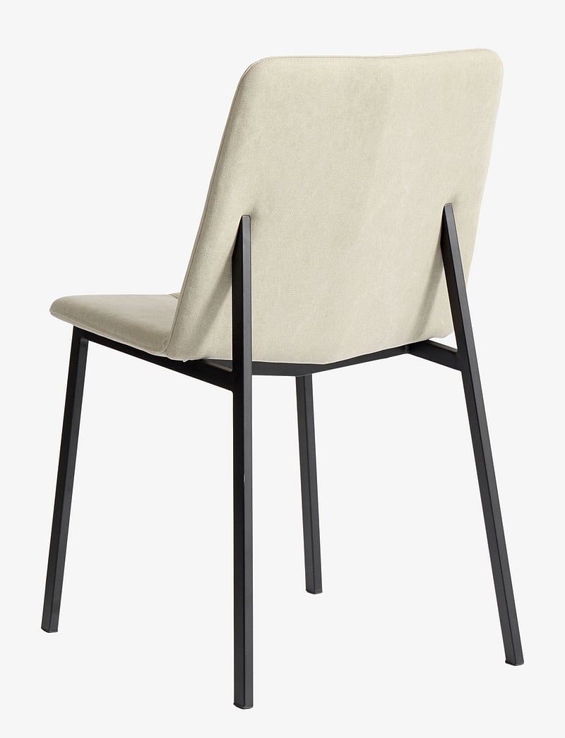 Muubs - Dining chair Chamfer - Desert/Black - stólar - desert/black - 3