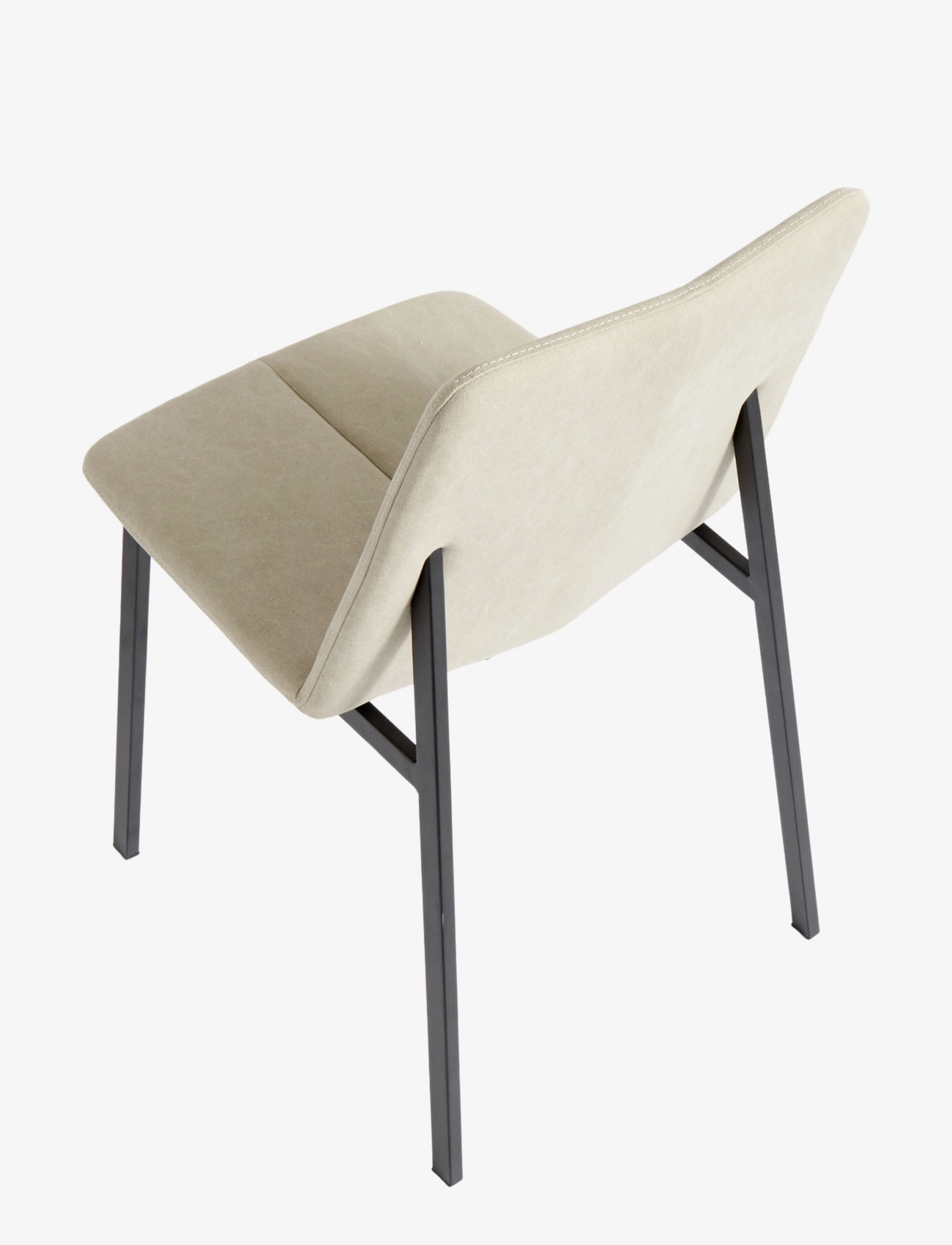 Muubs - Dining chair Chamfer - Desert/Black - kėdės - desert/black - 4