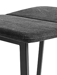Muubs - Footstool Chamfer Anthracite – Anthracite/black - stühle - anthracite/black - 2